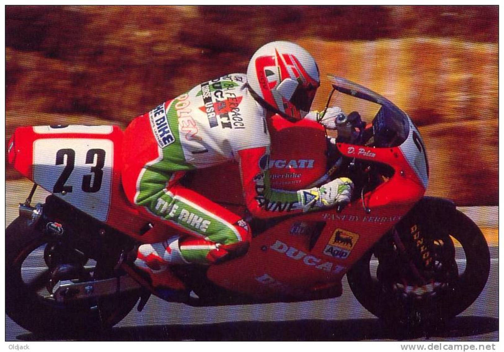 DOUG POLEN.Campione Mondiale Superbike 1991.Ducati 851 Superbike. (01/10/2011) - Motorcycle Sport