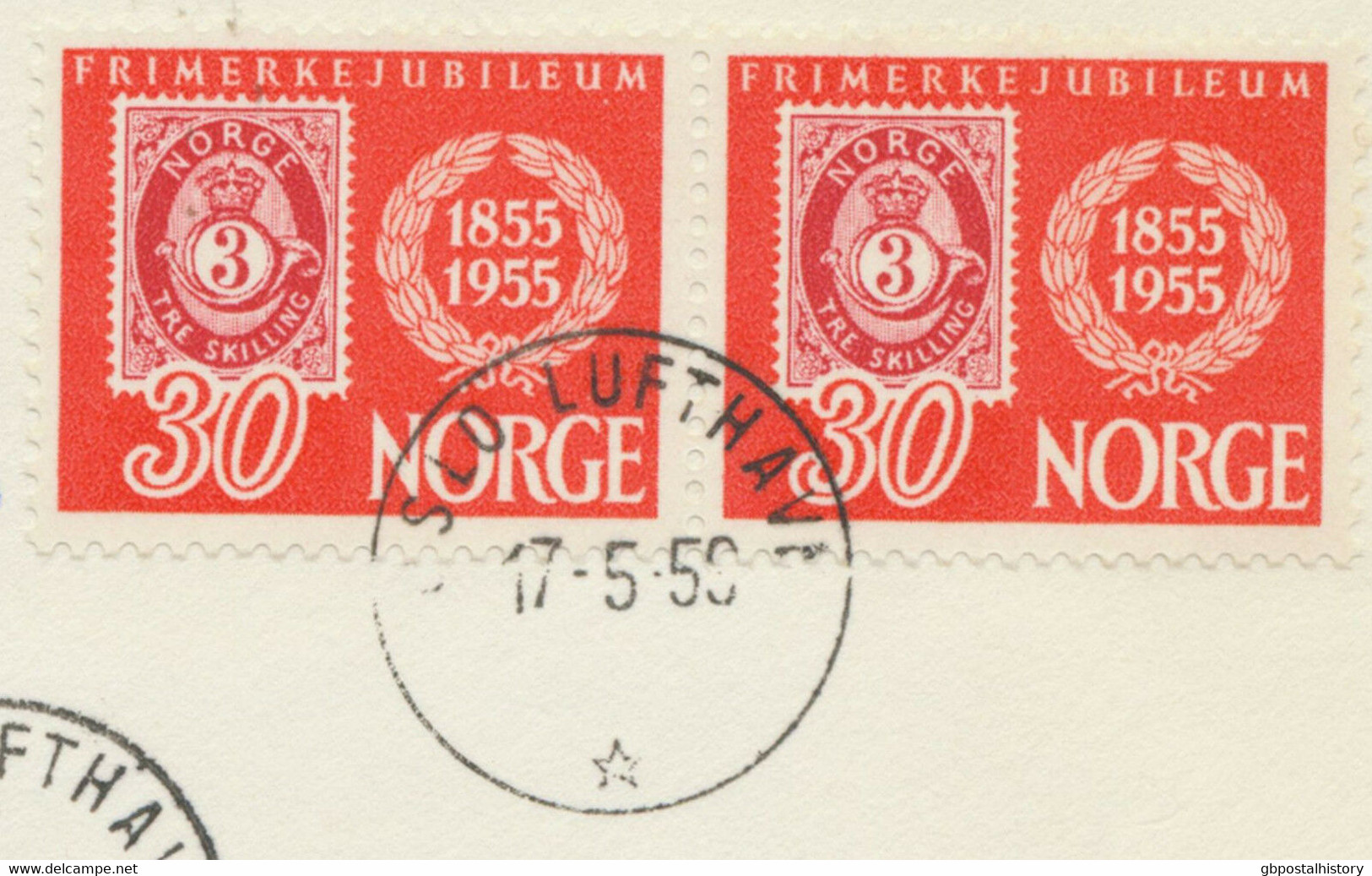 NORWAY 1959, First Flight SAS First Caravelle Jet Flight "OSLO - DÜSSELDORF" - Storia Postale