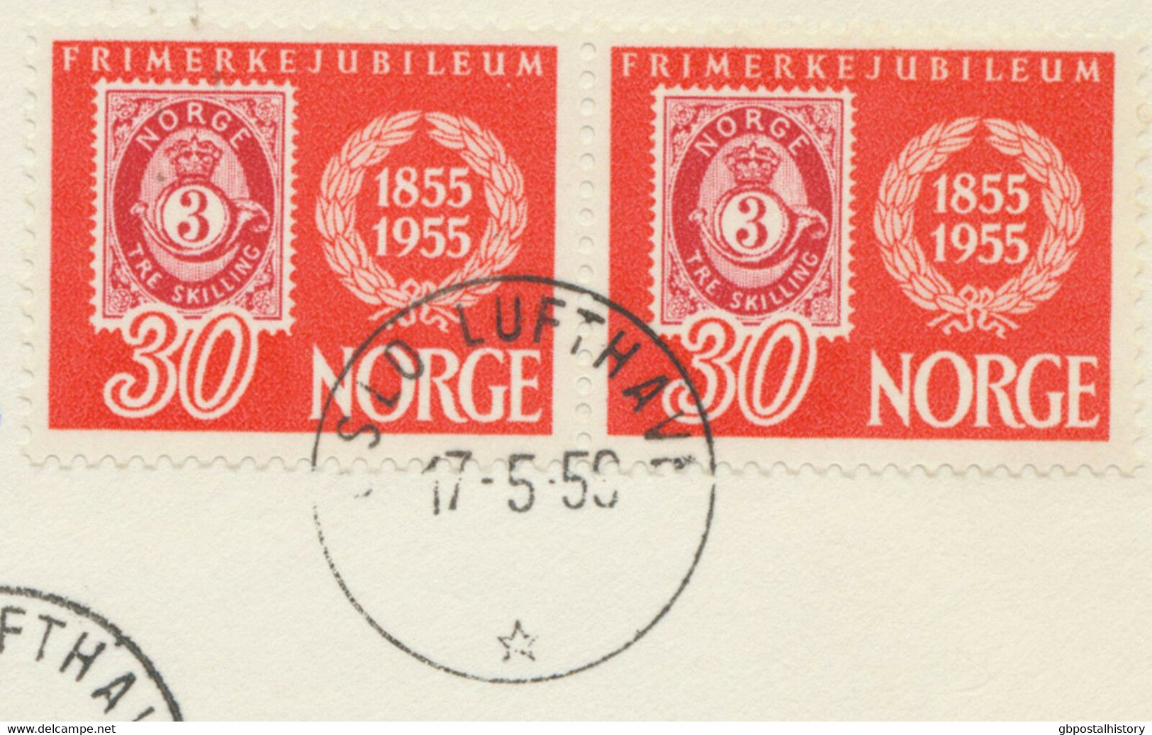 NORWAY 1959, First Flight SAS First Caravelle Jet Flight "OSLO - DÜSSELDORF" - Cartas & Documentos