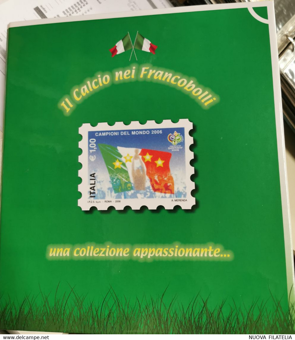 IL CALCIO NEI FRANCOBOLLI - Stamp Boxes