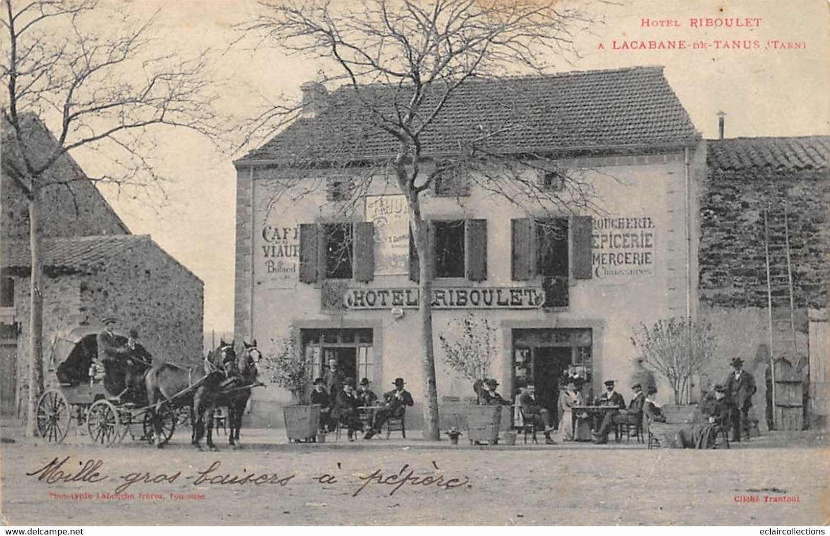 Lacabane De Tanus         81           Hôtel Riboulet           (voir Scan) - Andere & Zonder Classificatie