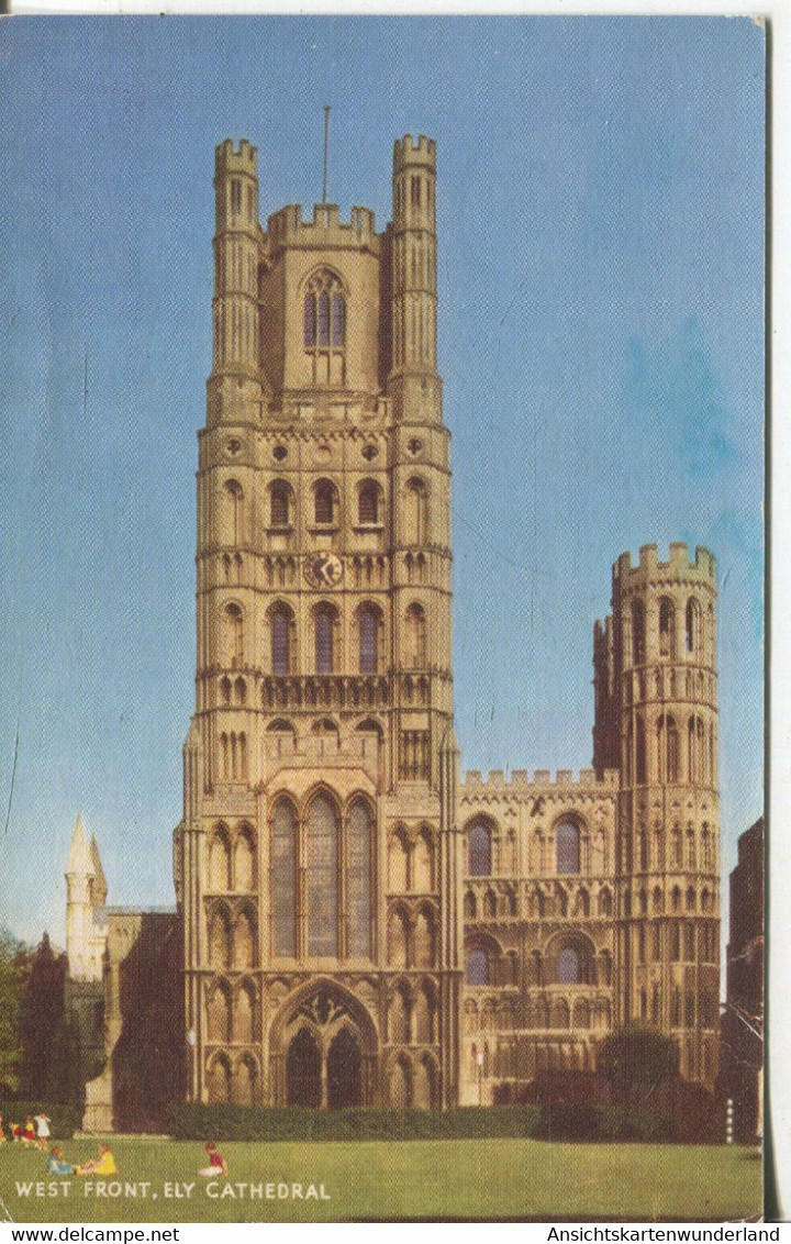 010822  West Front, Ely Cathedral - Ely