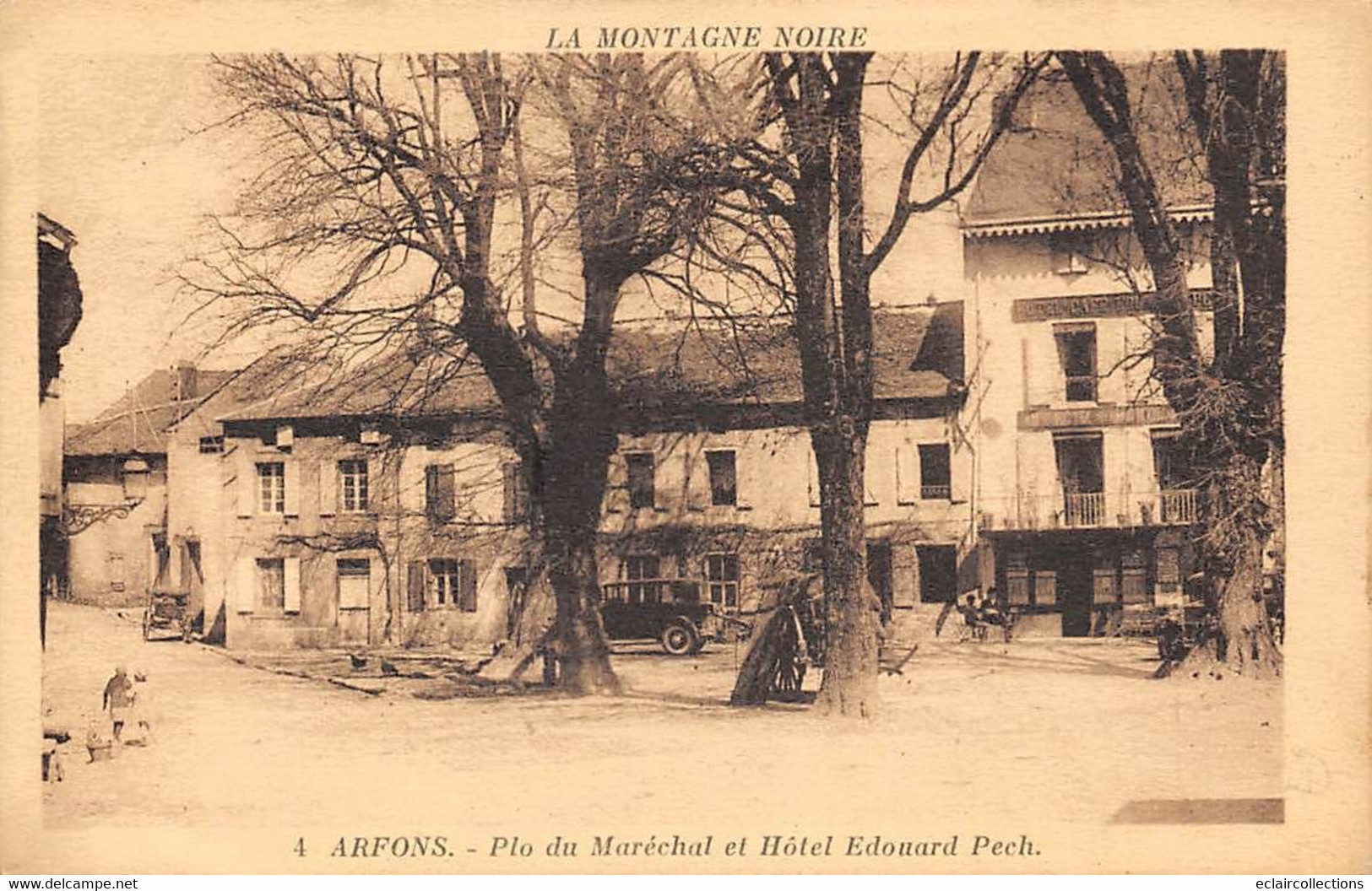 Arfons            81           Plo Du Maréchal Et Hôtel Edouard Pech            (voir Scan) - Andere & Zonder Classificatie