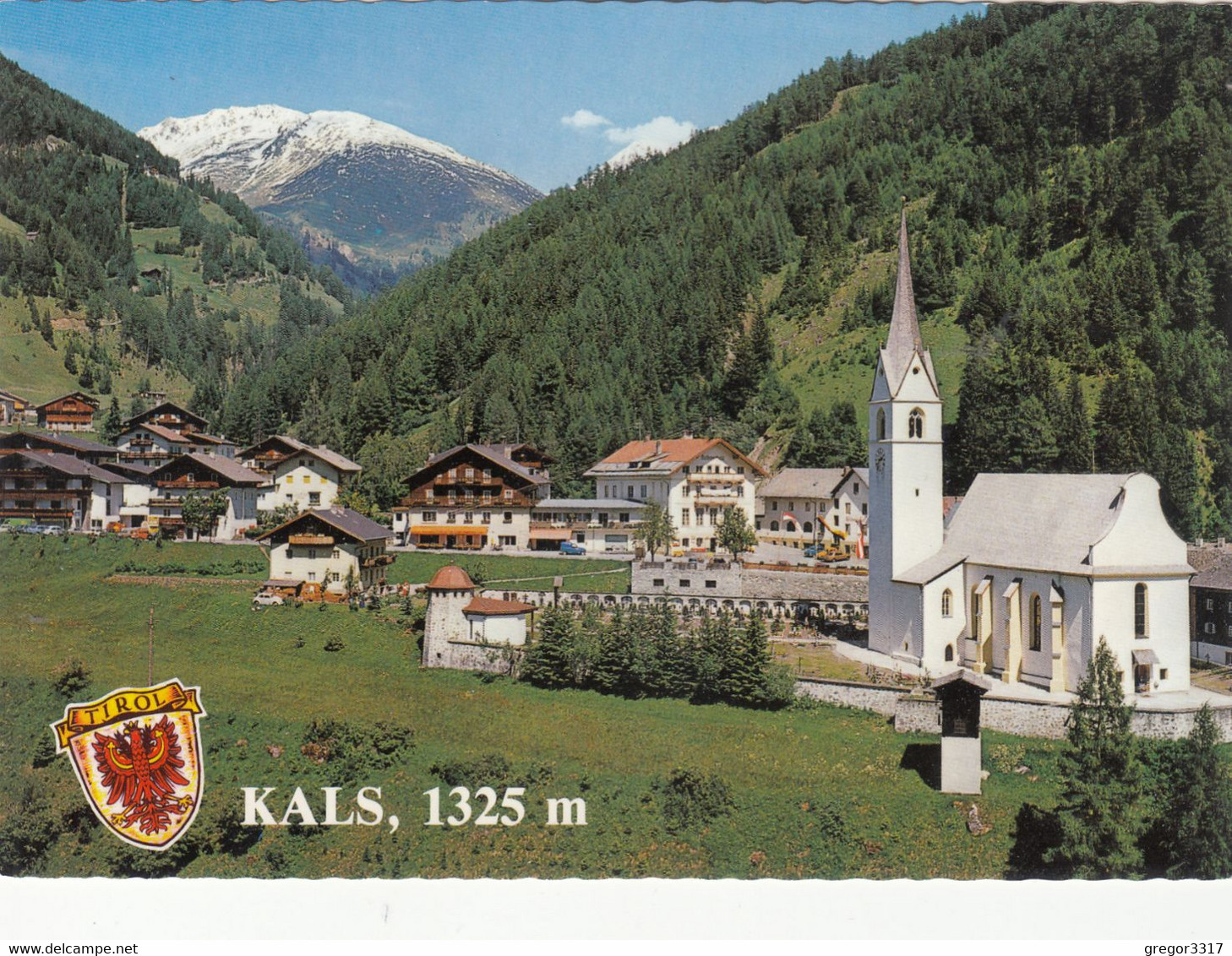 1437) KALS - Osttirol - KIRCHE U. HAUS DETAILS Mit AUTO Details - älter - Am Fuße Des Großglockners - Kals