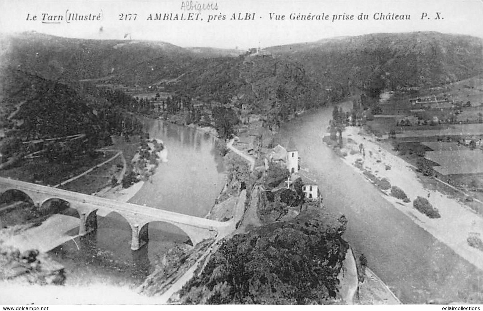 Ambialet         81            Vue Générale Prise Du Château   N° 2177           (voir Scan) - Andere & Zonder Classificatie