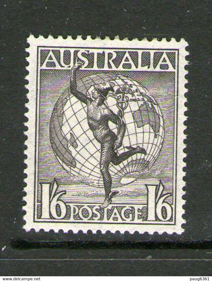 AUSTRALIE 1949 AERIEN YVERT N°A7  NEUF MLH* - Mint Stamps