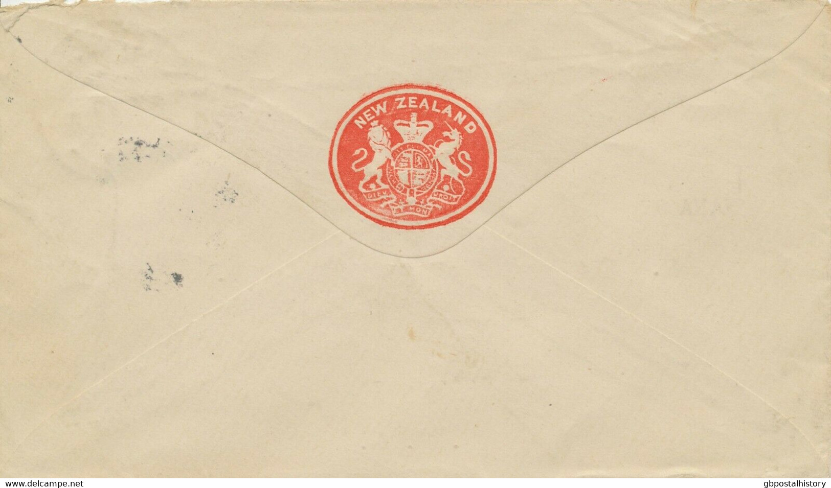 NEW ZEALAND 1922 King George V 2 D "OFFICIAL" VF OHMS-cover "KAIKOHE / N.Z" USA - Service