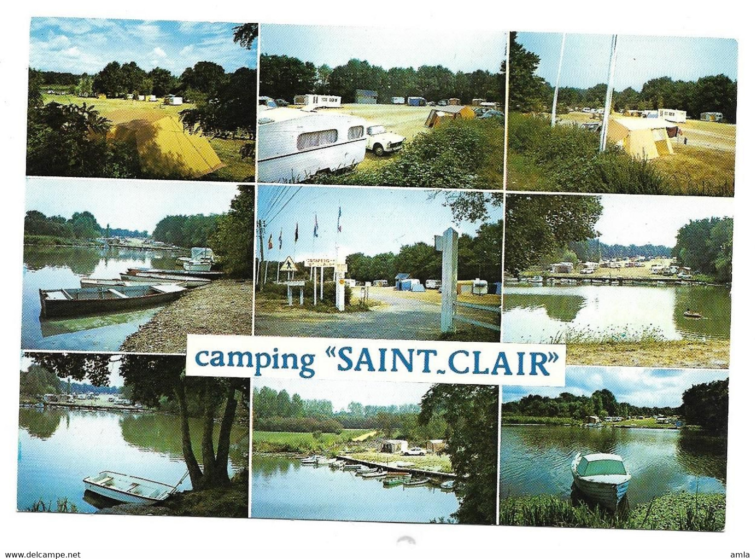 CP DEPT 44 GUENROUET CAMPING SAINT CLAIRS - Guenrouet