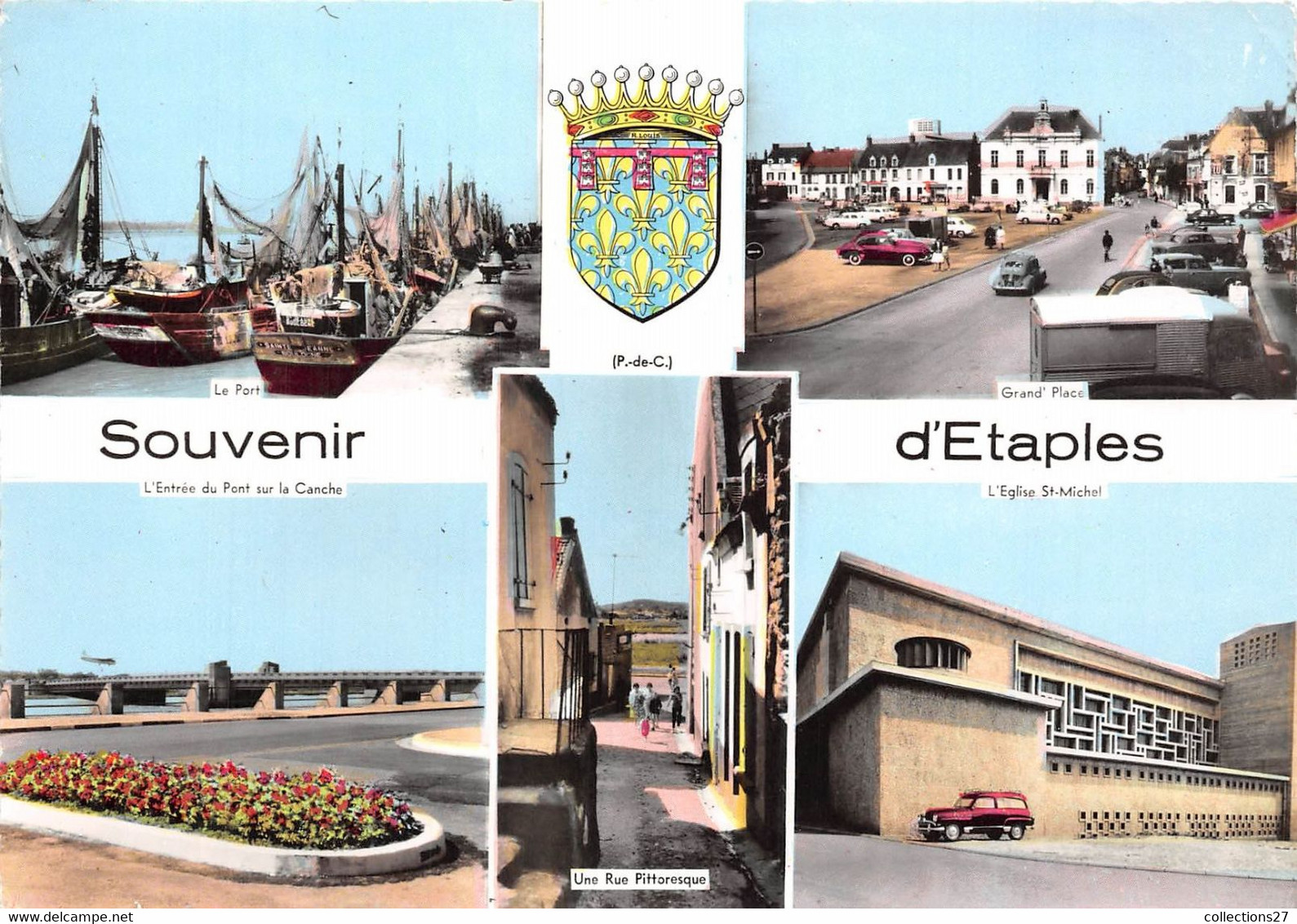 62-ETAPLES- MULTIVUES - Etaples