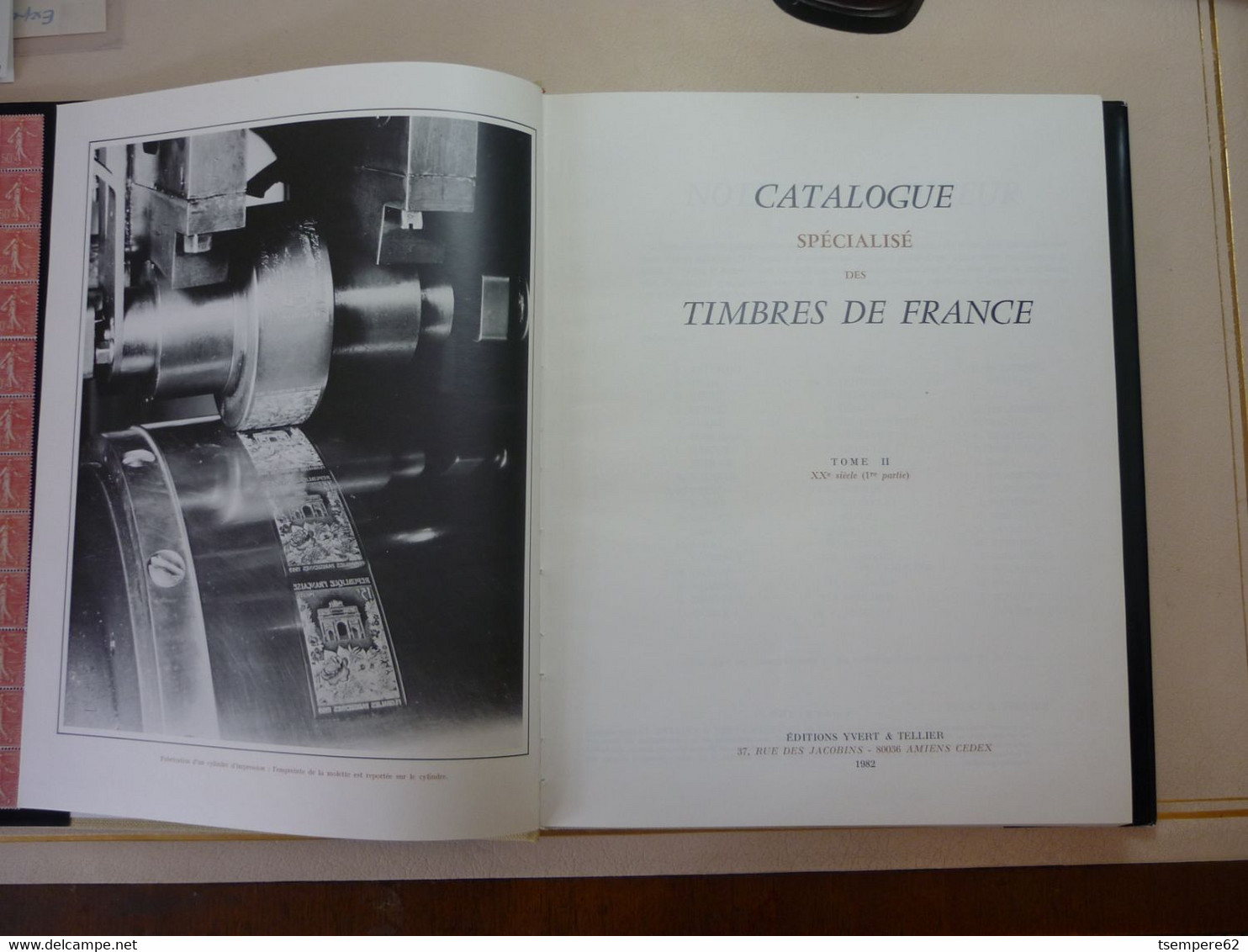 CATALOGUE YVERT 1975 SPECIALISE POUR LA FRANCE - TOME 2 - Francia