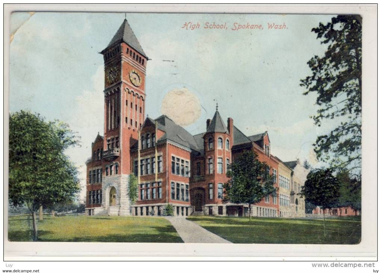 SPOKANE, WA - High School   1909 - Spokane