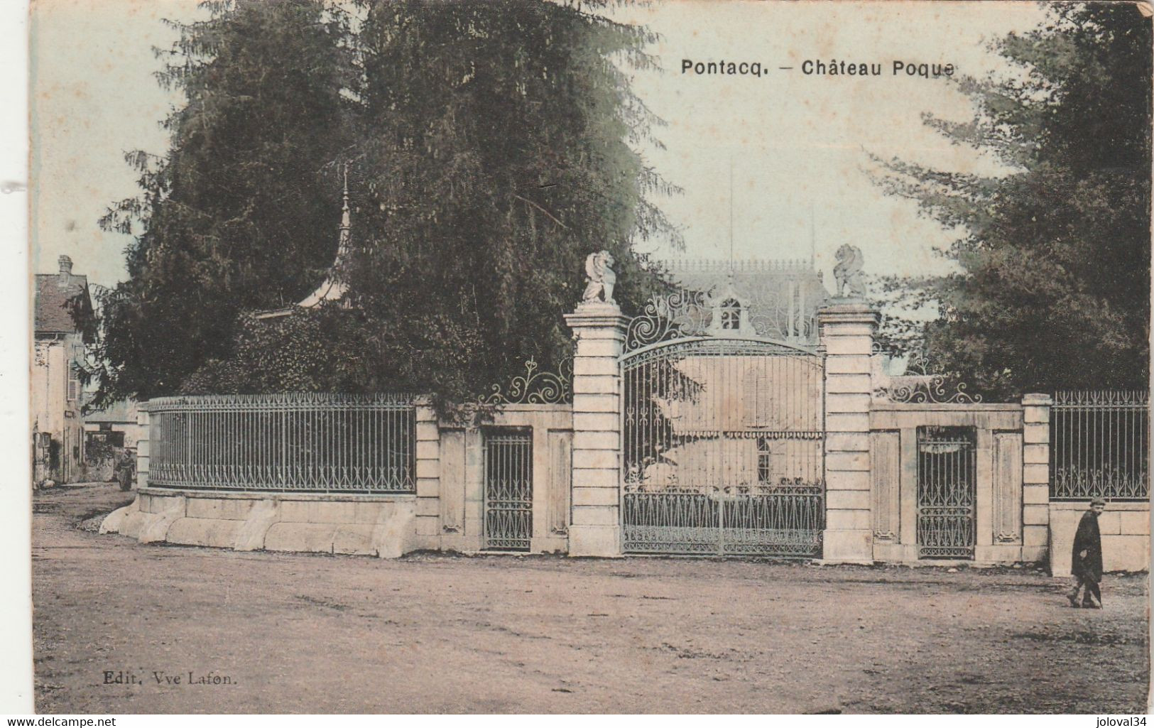 Pyrénées Atlantiques - PONTACQ - Château Poque - Non écrite - Pontacq