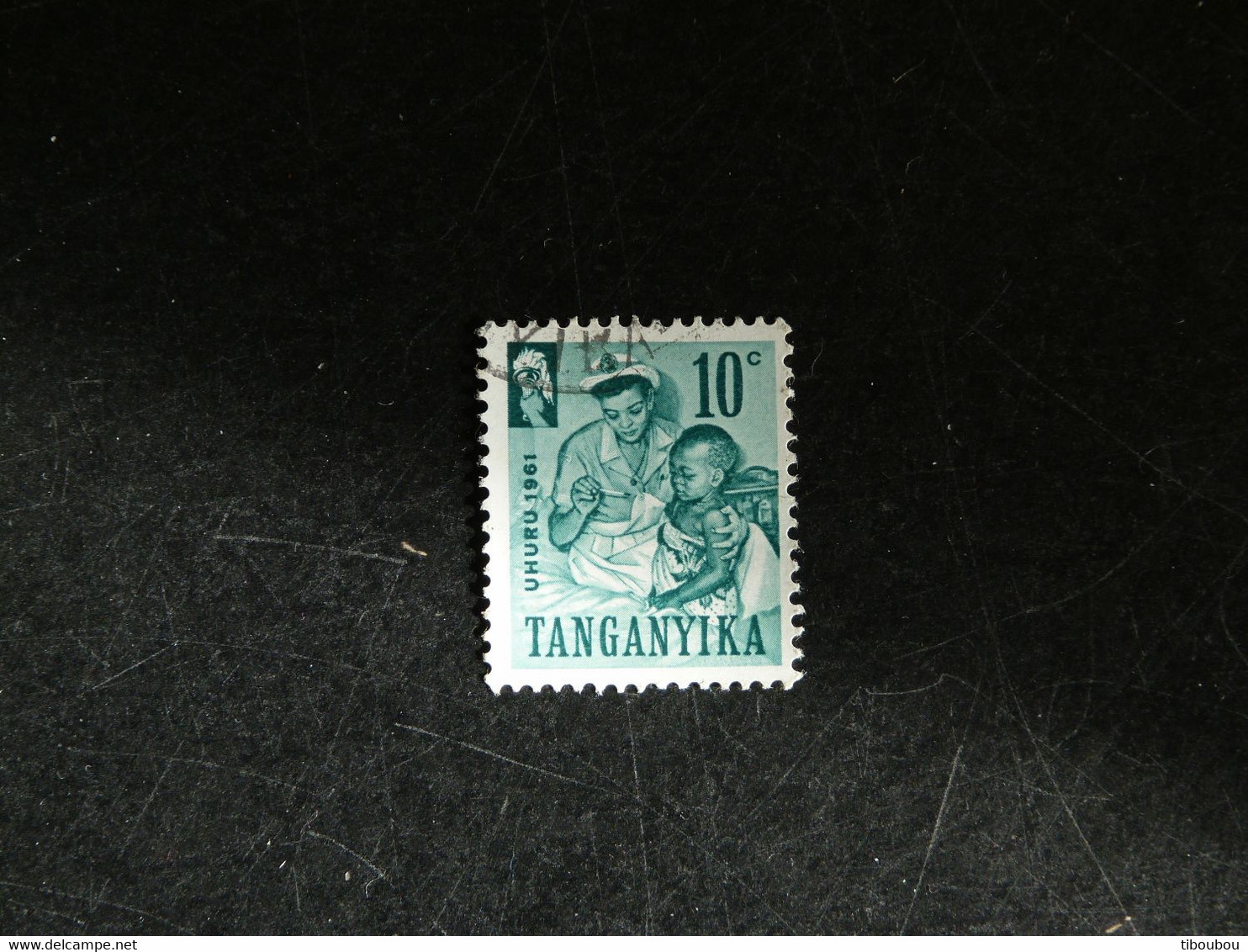 TANGANYIKA YT 41 OBLITERE - INDEPENDANCE NURSERIE - Tanganyika (...-1932)