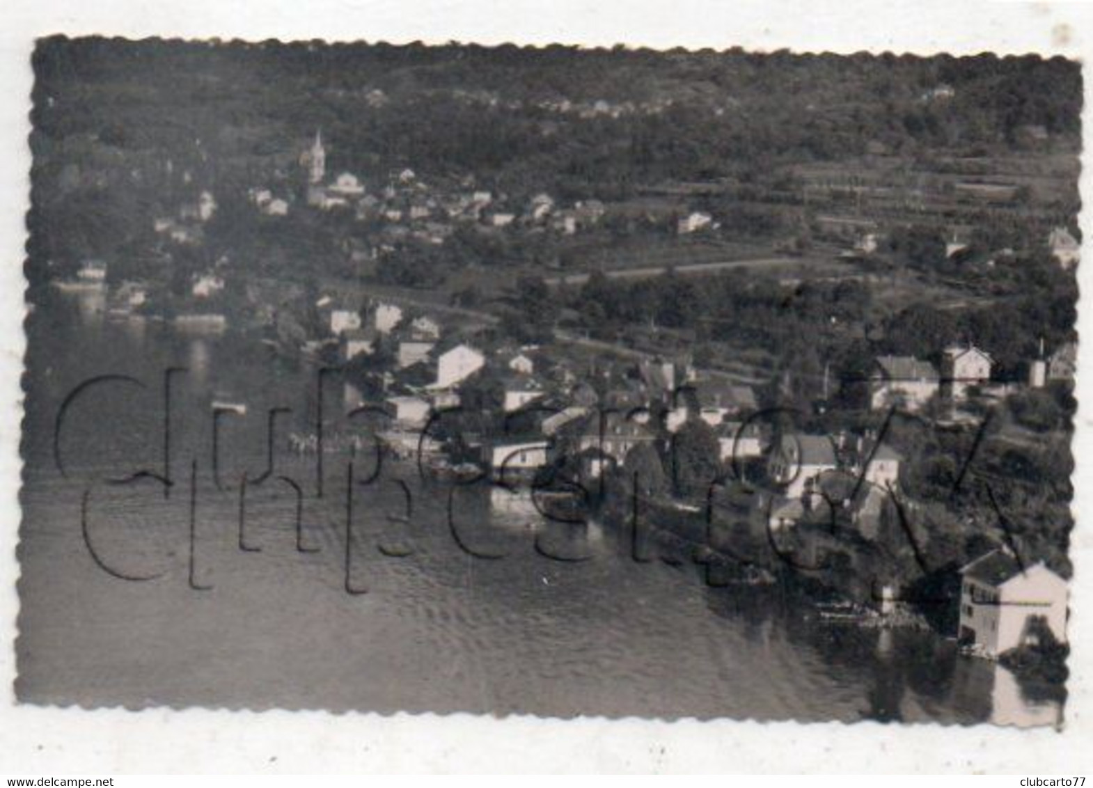 Lugrin (74) :Vue Aérienne Générale Sur Le Quartier De Tourronde En 1950 PF. - Lugrin