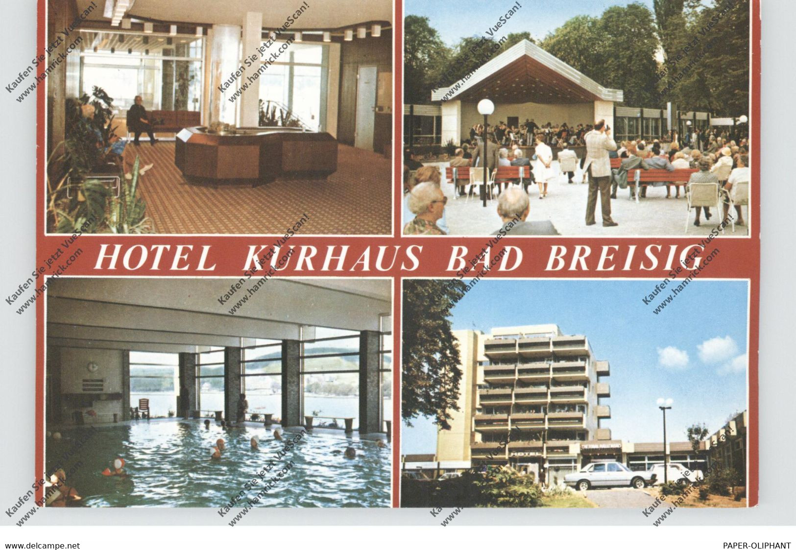 5484 BAD BREISIG, Hotel Kurhaus - Bad Breisig