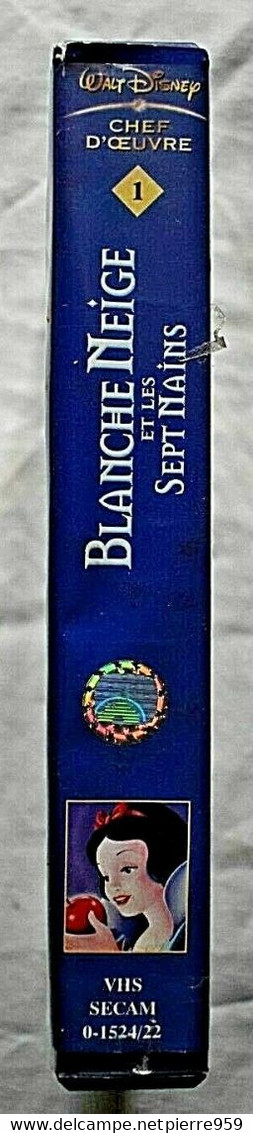 Blanche Neige Et Les Sept Nains - Walt Disney - VHS - Infantiles & Familial