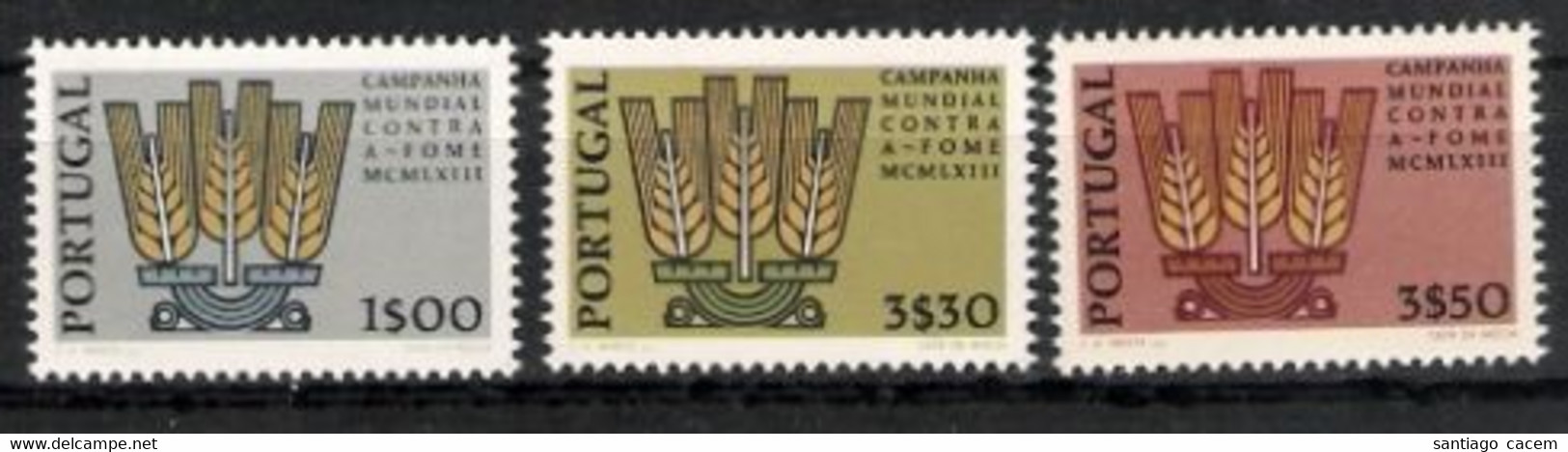 Portugal - 1963 Campanha Mundial Contra Fome** - Nuevos