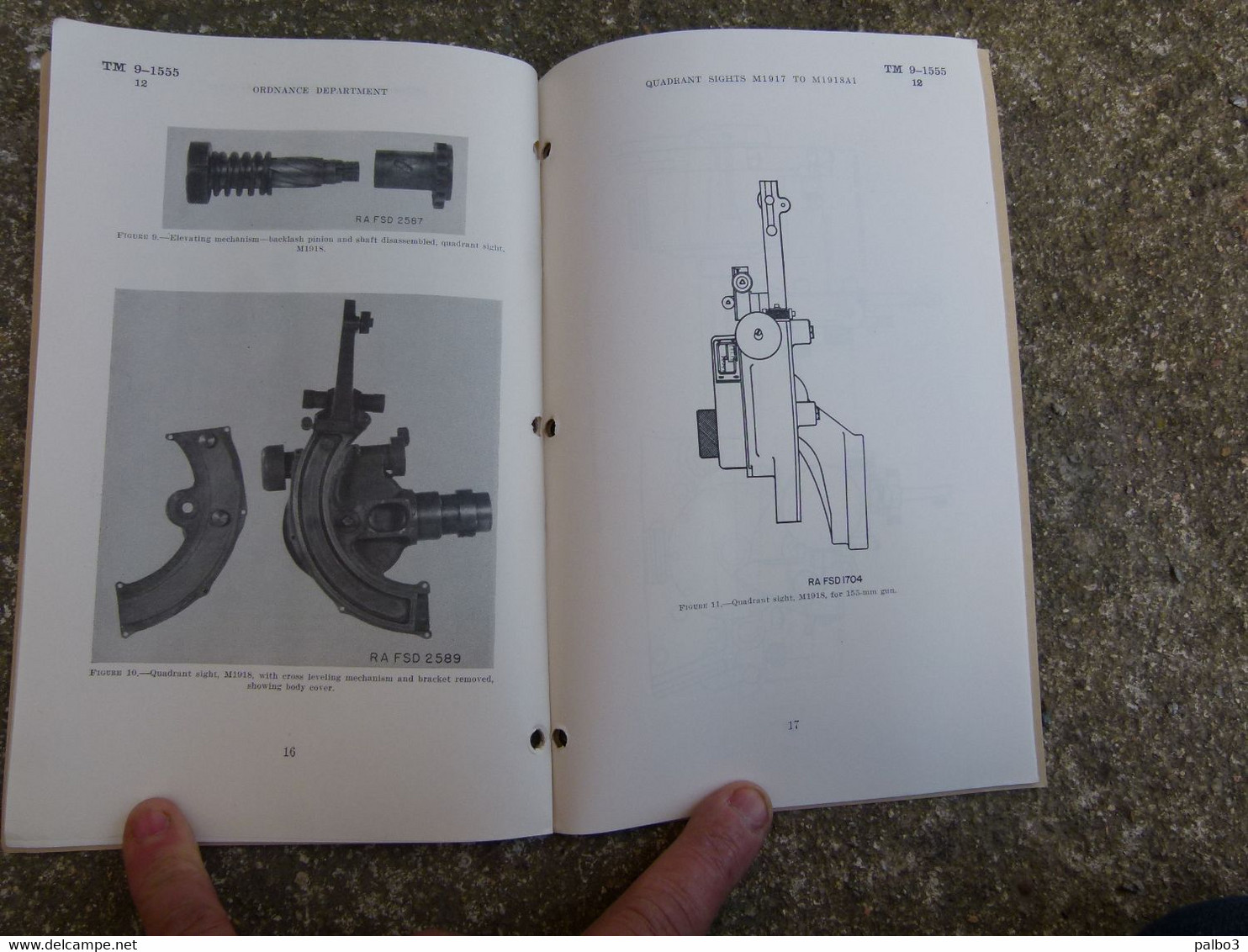 Livre TM Technical Manual US Quadrant Sights M1917 1917A1 M1918 M1918A1 1941 - 1939-45