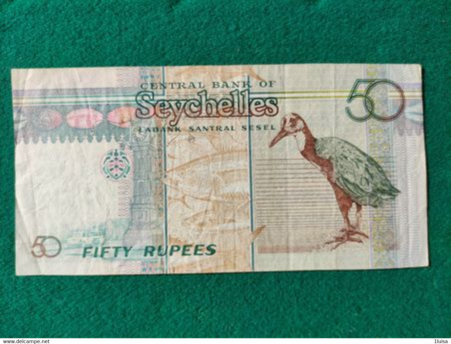 Seychelles 50 Rupees  2011 - Seychelles