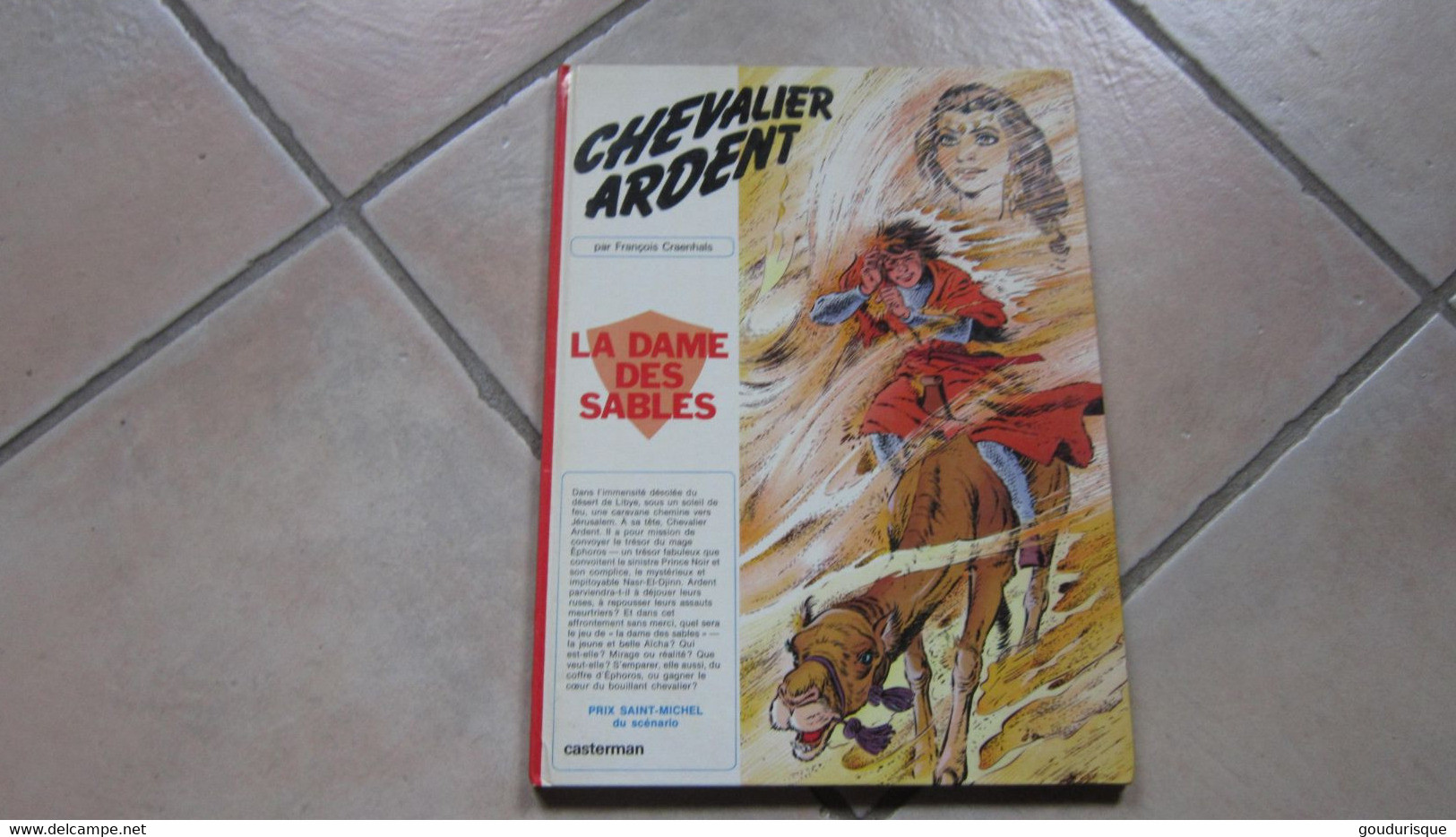 EO CHEVALIER ARDENT  T8 LA DAME DES SABLES   CRAENHALS  CASTERMAN - Chevalier Ardent