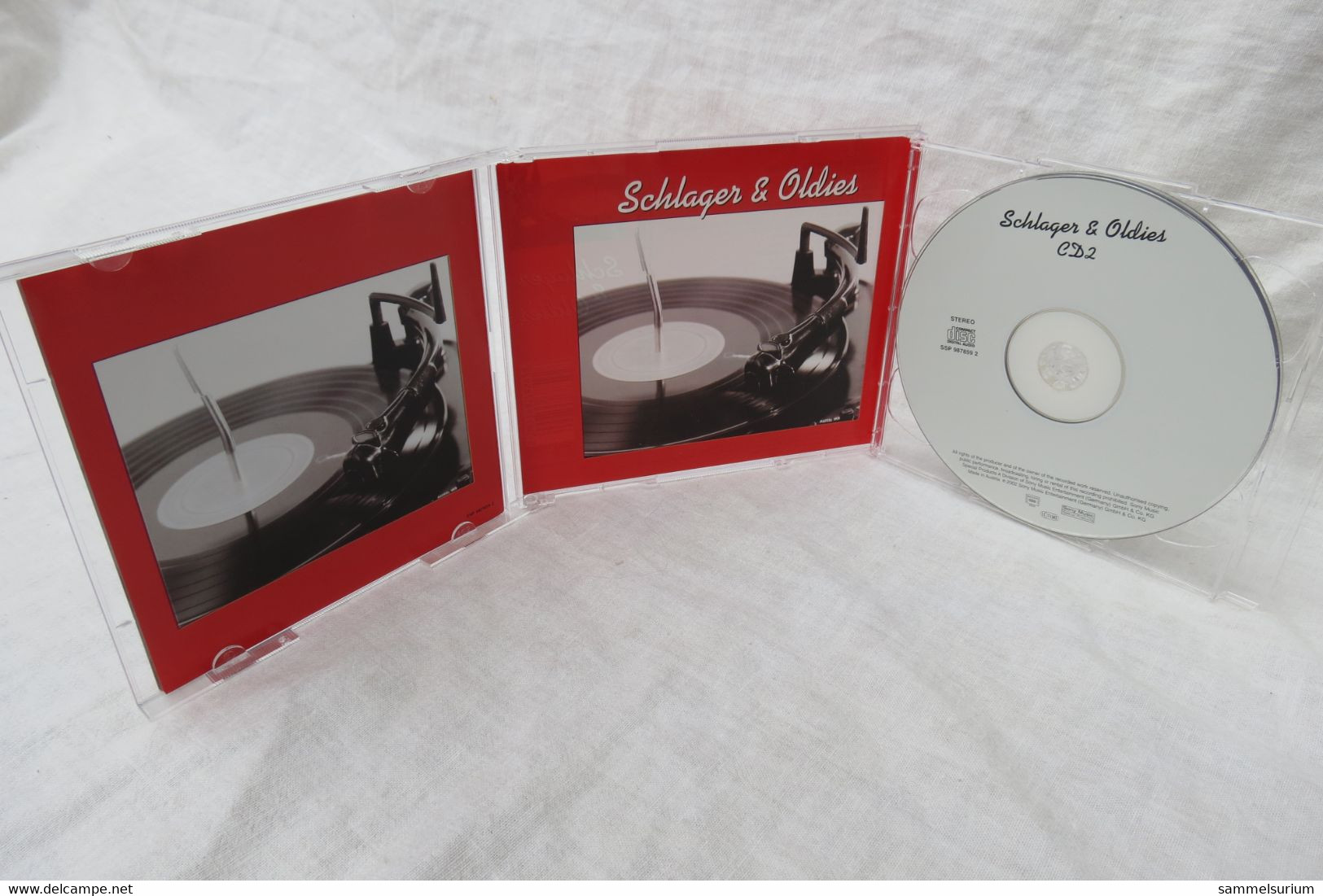 2 CDs "Schlager & Oldies" Div. Interpreten - Compilations