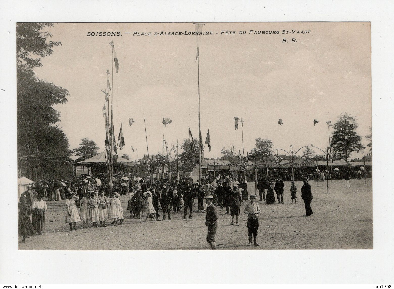 02 SOISSONS, Fête Du Faubourg Saint VAAST. ( VOIR SCAN ). - Soissons