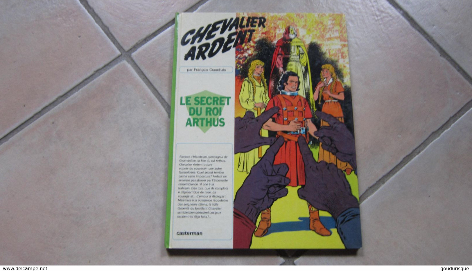 CHEVALIER ARDENT  T6 LE SECRET DU ROI ARTHUS   CRAENHALS  CASTERMAN - Chevalier Ardent