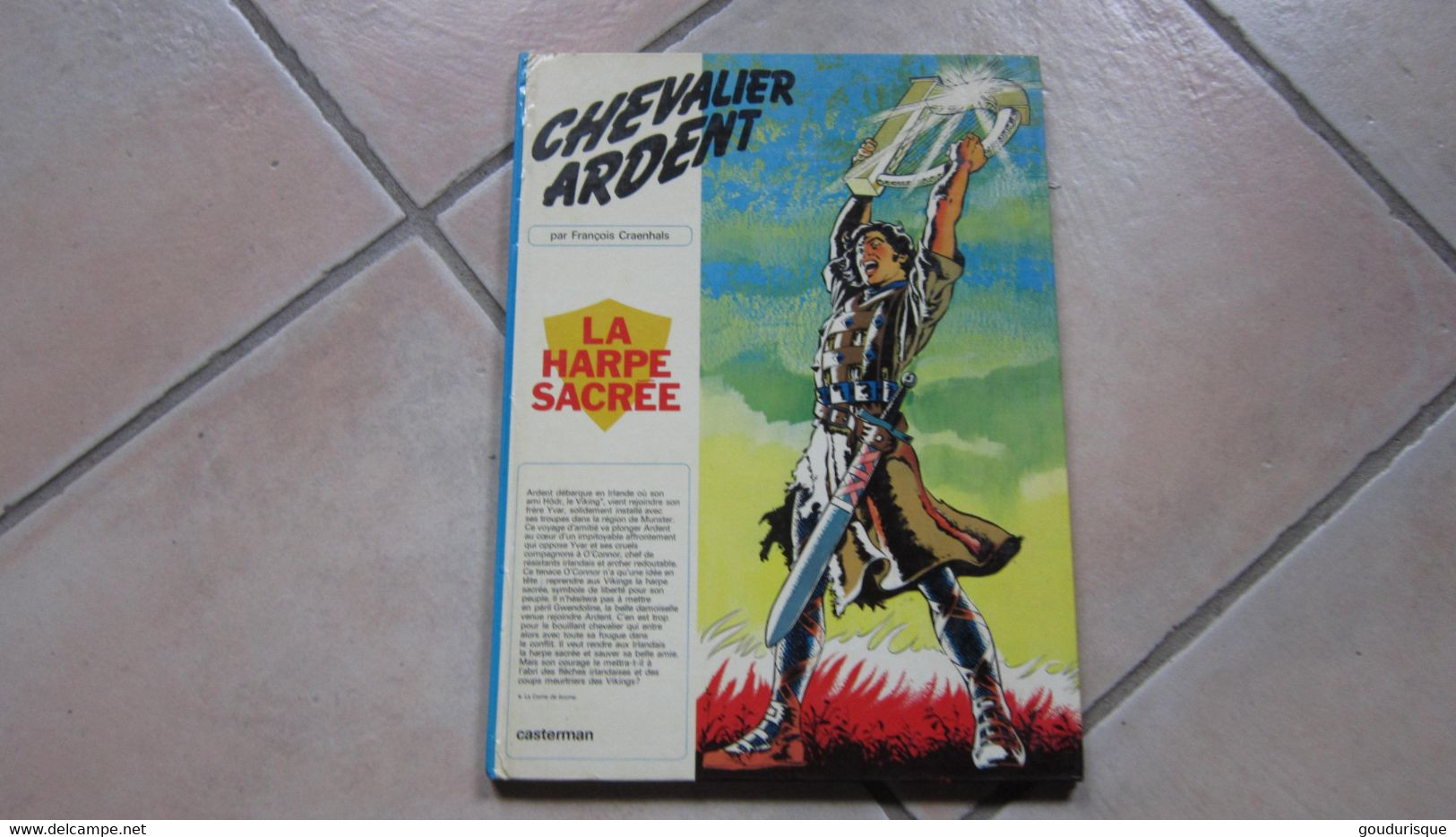 CHEVALIER ARDENT  T5 LA HARPE SACREE   CRAENHALS  CASTERMAN - Chevalier Ardent