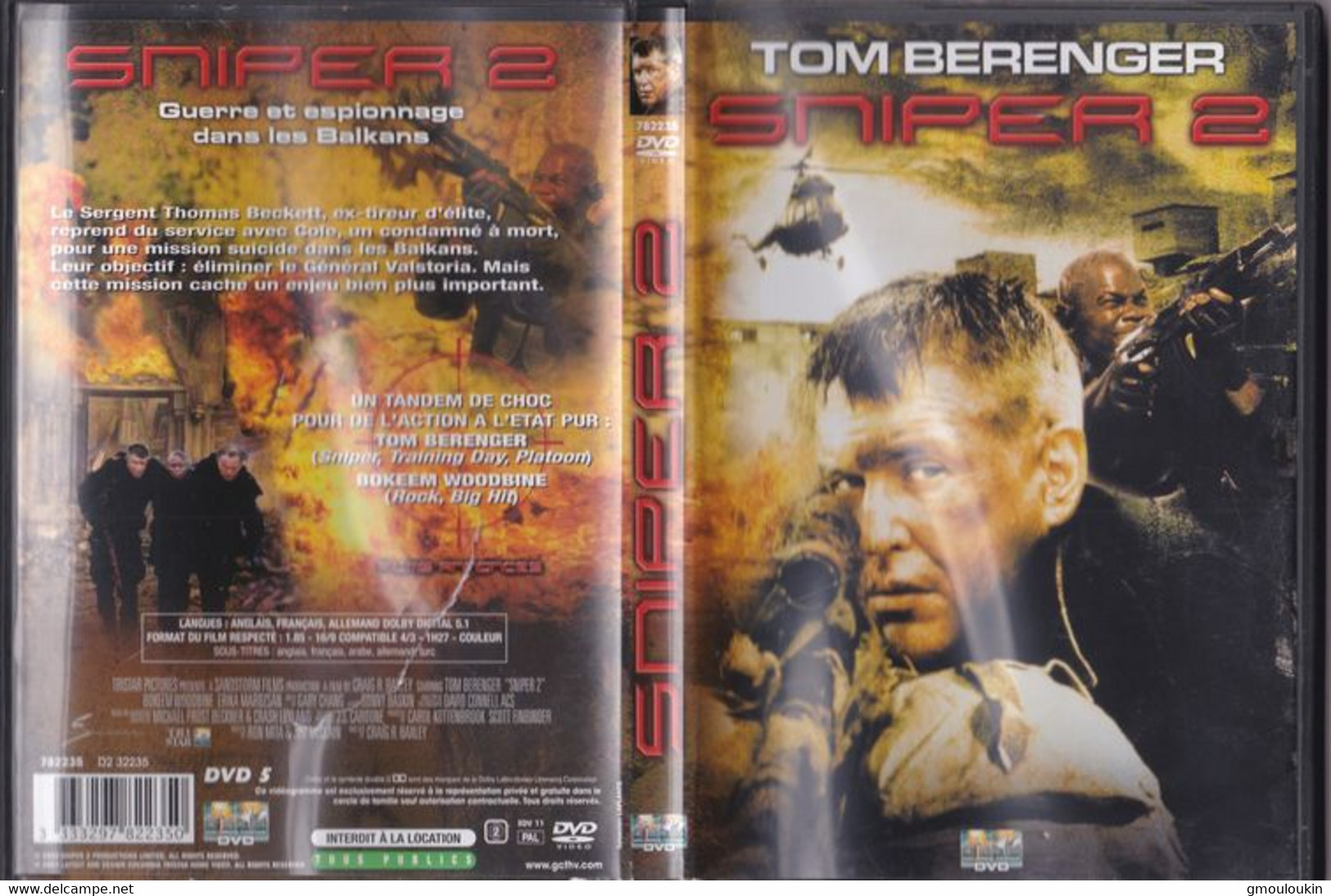 Tom Berenger - Sniper 2 - Geschiedenis