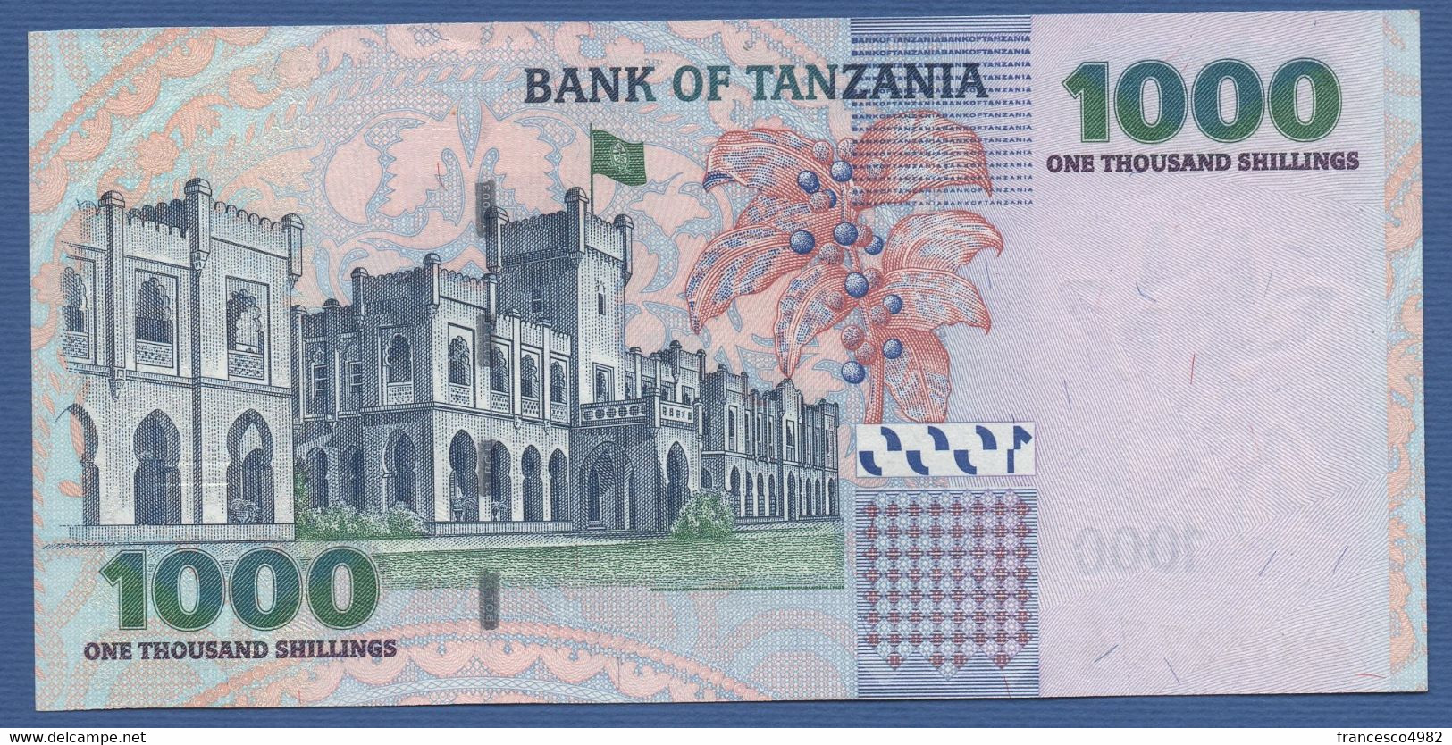 TANZANIA - P.36 – 1.000 SHILLINGS ND 2003 - UNC Prefix AC - Tanzania