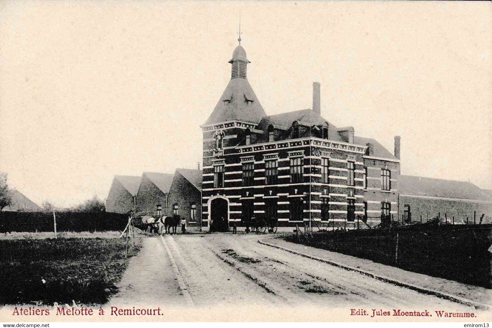 Rémicourt Ateliers Melotte Fabrique D’écrémeuses édit Jules Moentack Waremme - Remicourt