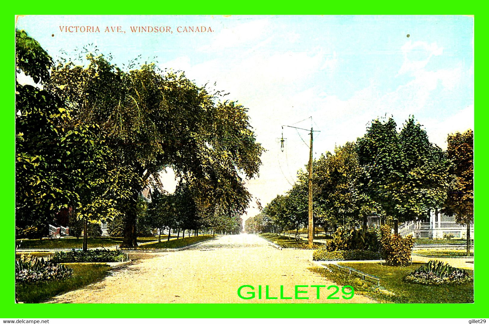 WINDSOR, ONTARIO - AVENUE VICTORIA AVE, - Wm H. MARTIN - - Windsor