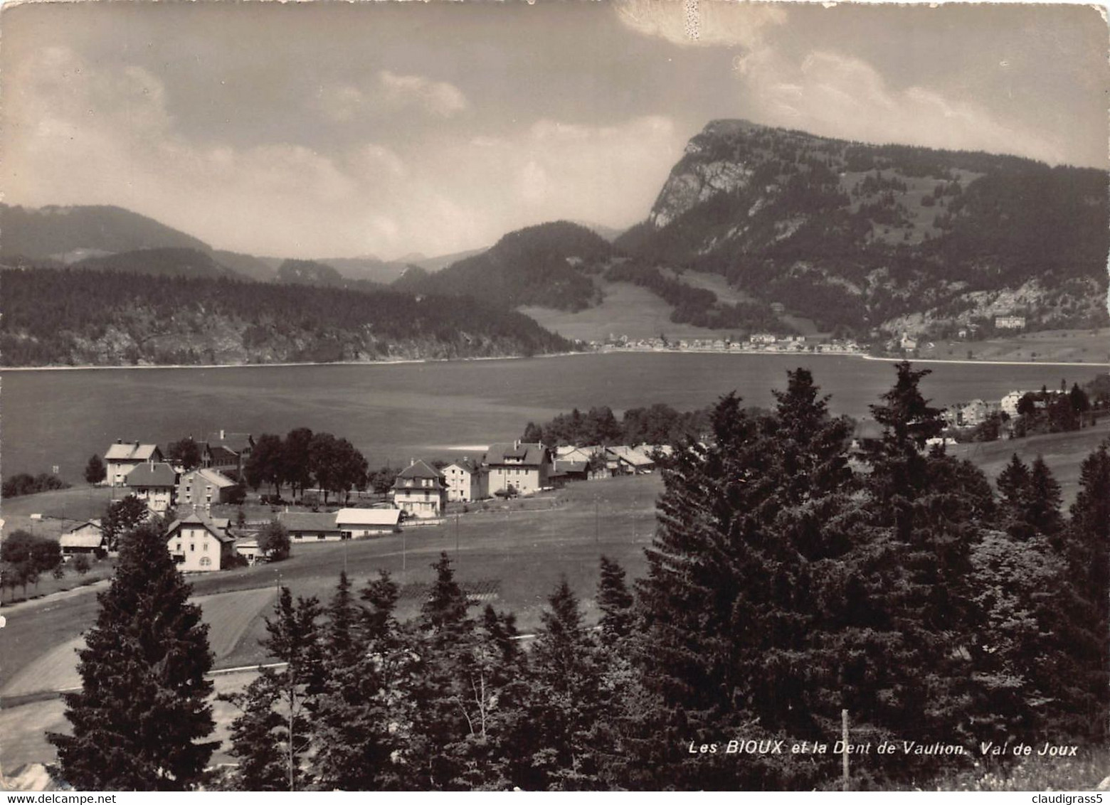 2009"LES BIOUX(CH) ET LA DENT DE VAULION -VAL DE JOUX"ANNO 1951 - Autres & Non Classés