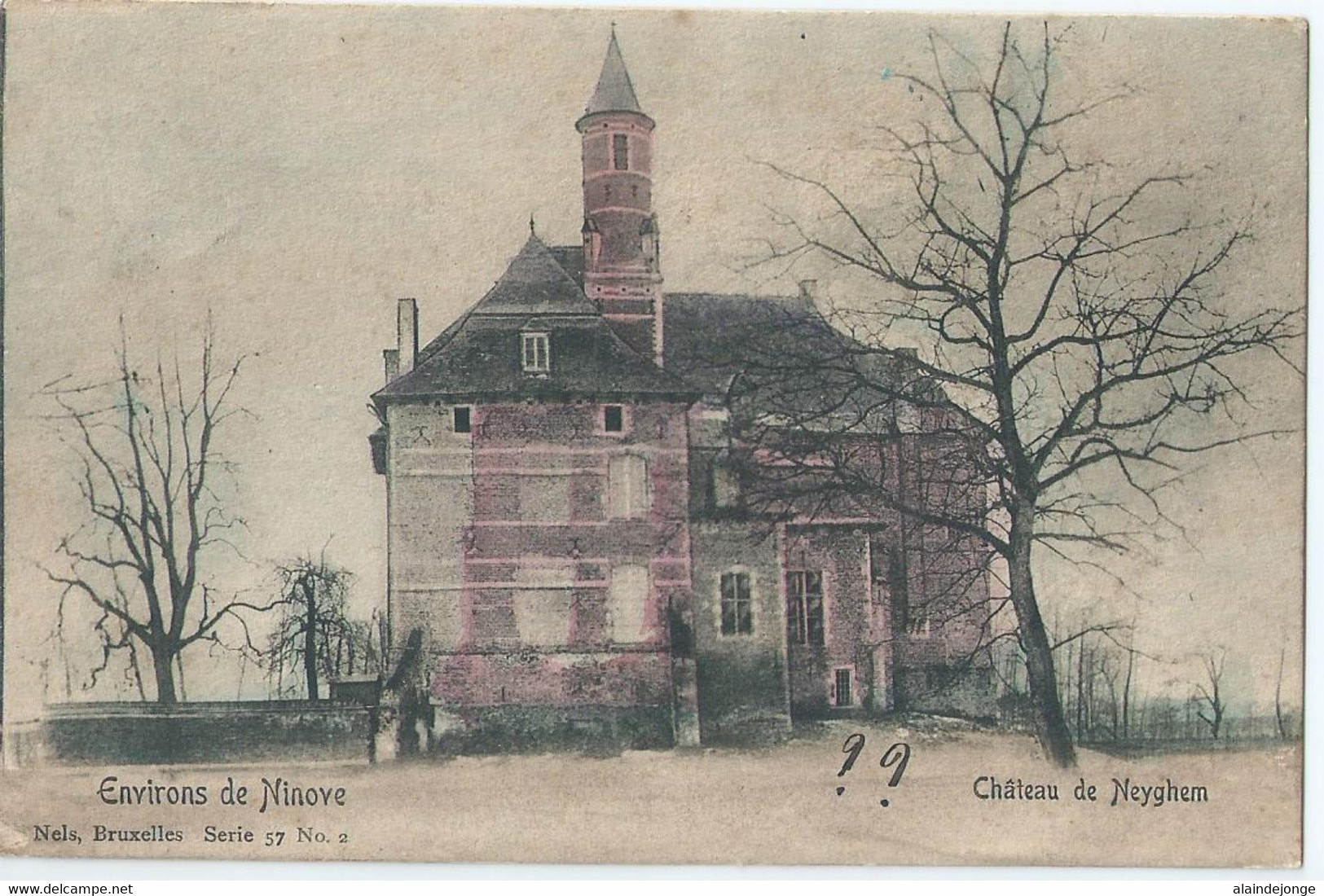 Ninove - Environs De Ninove - Château De Neyghem - Nels Serie 57 No 2 - 1903 - Ninove