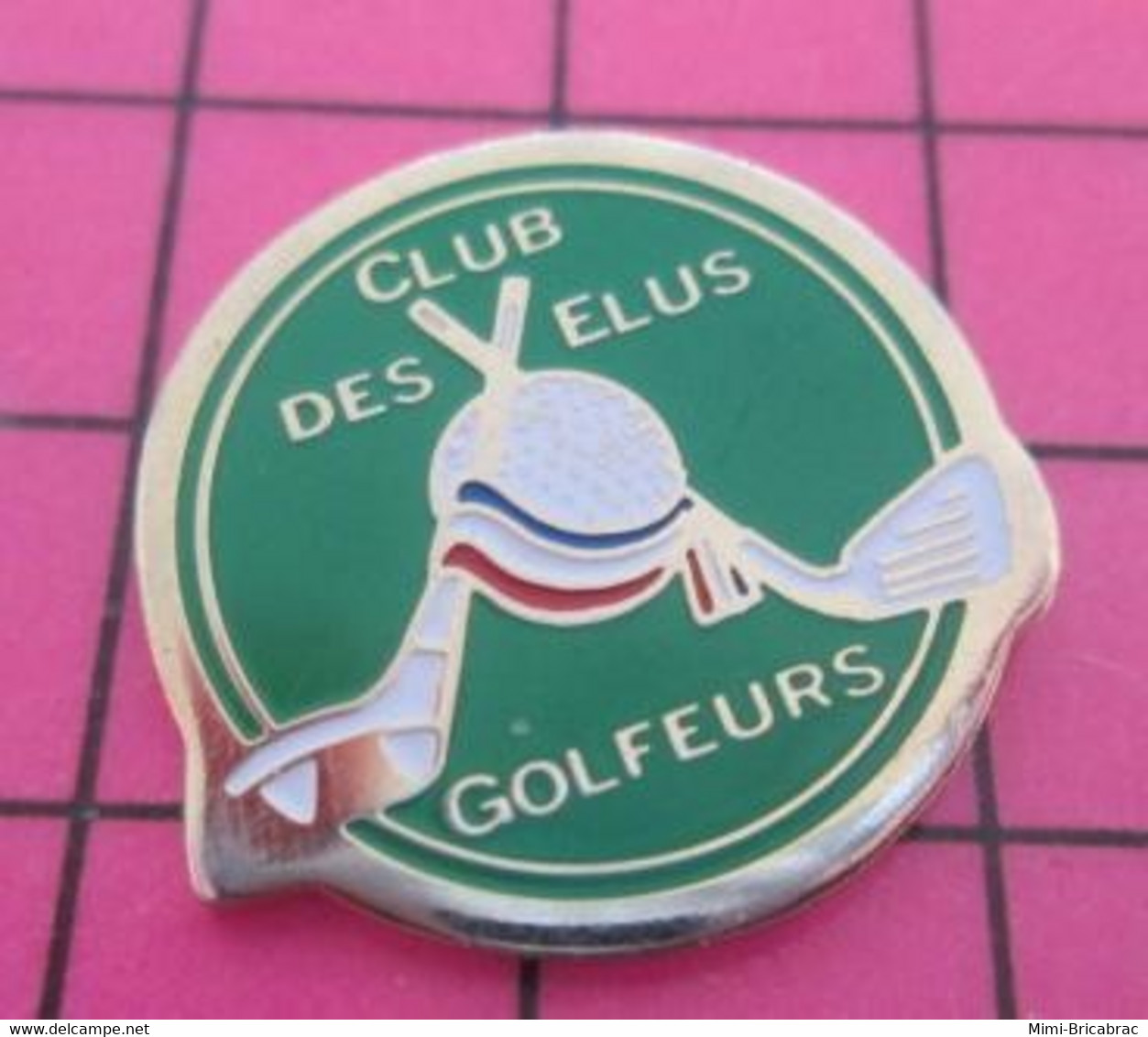 2317 Pin's Pins / Beau Et Rare / THEME : SPORTS / GOLF CLUB DES VELUS GOLFEURS - Golf