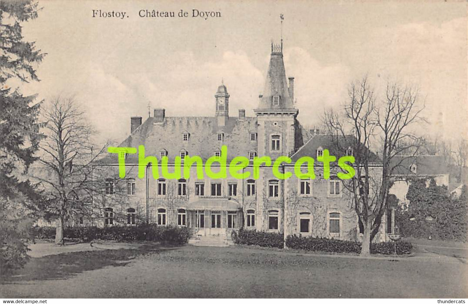 CPA FLOSTOY  CHATEAU DE DOYON - Havelange