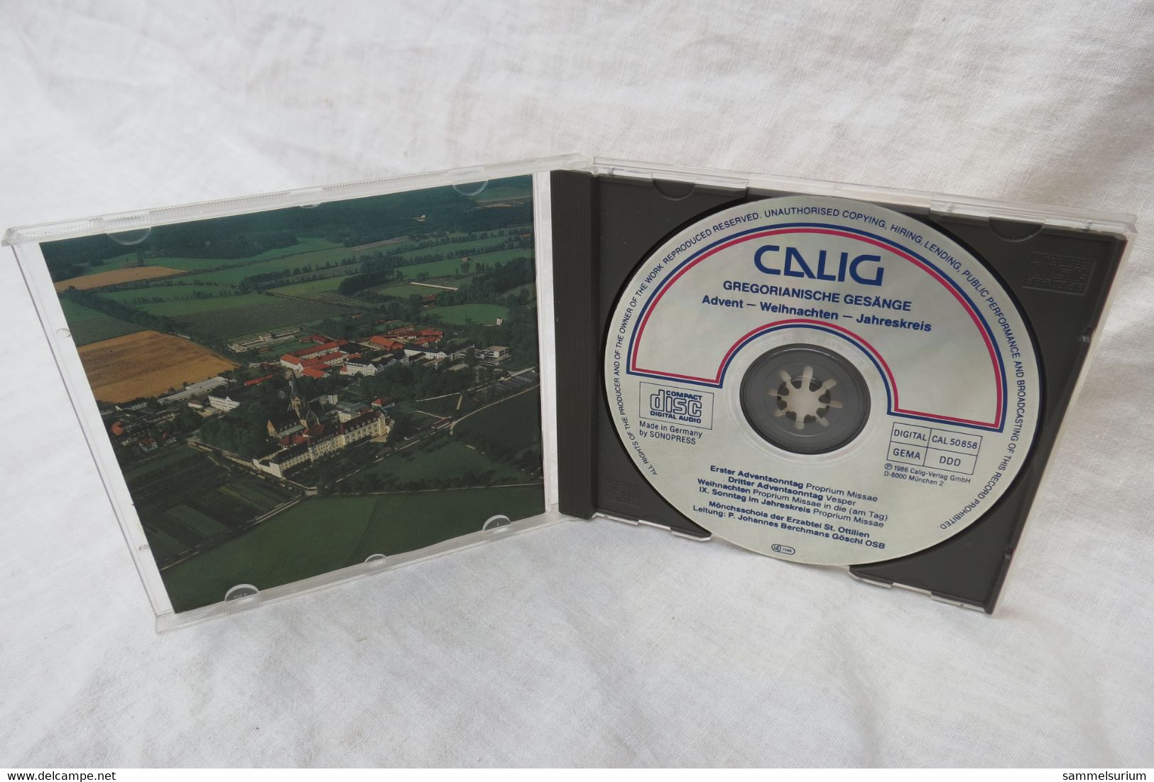 CD "Gregorianische Gesänge" Mönchsschola Der Erzabtei St. Ottilien - Religion & Gospel