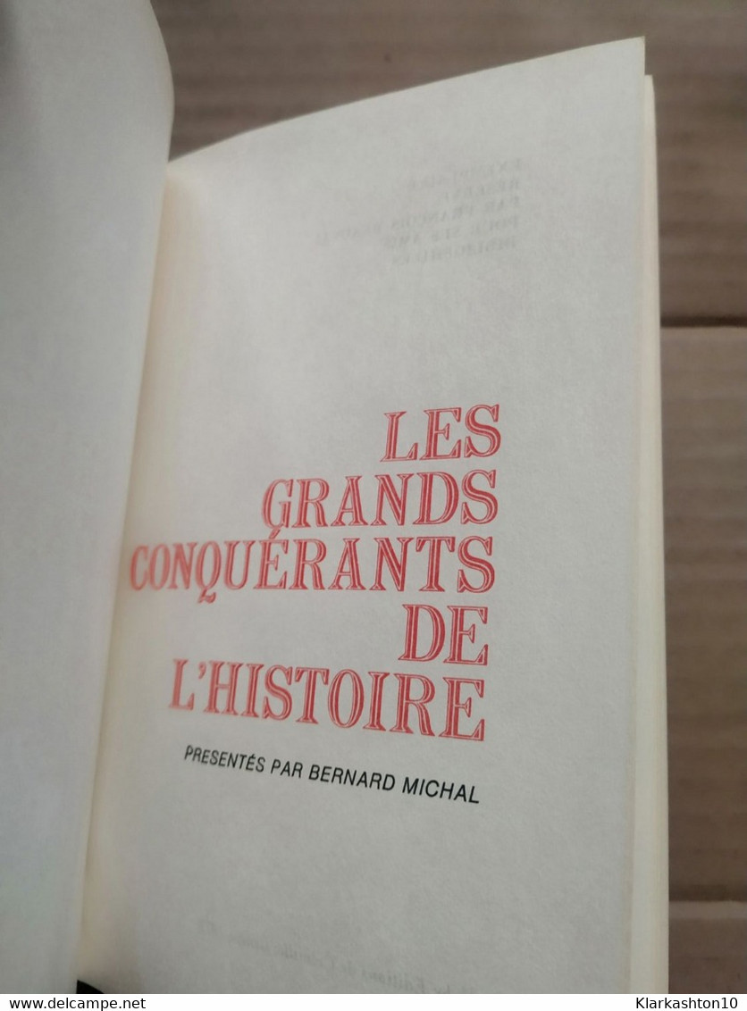 Les Grands Conquérants De L'histoire : Tamerlan - Cortés Et Pizarre /1973 - History