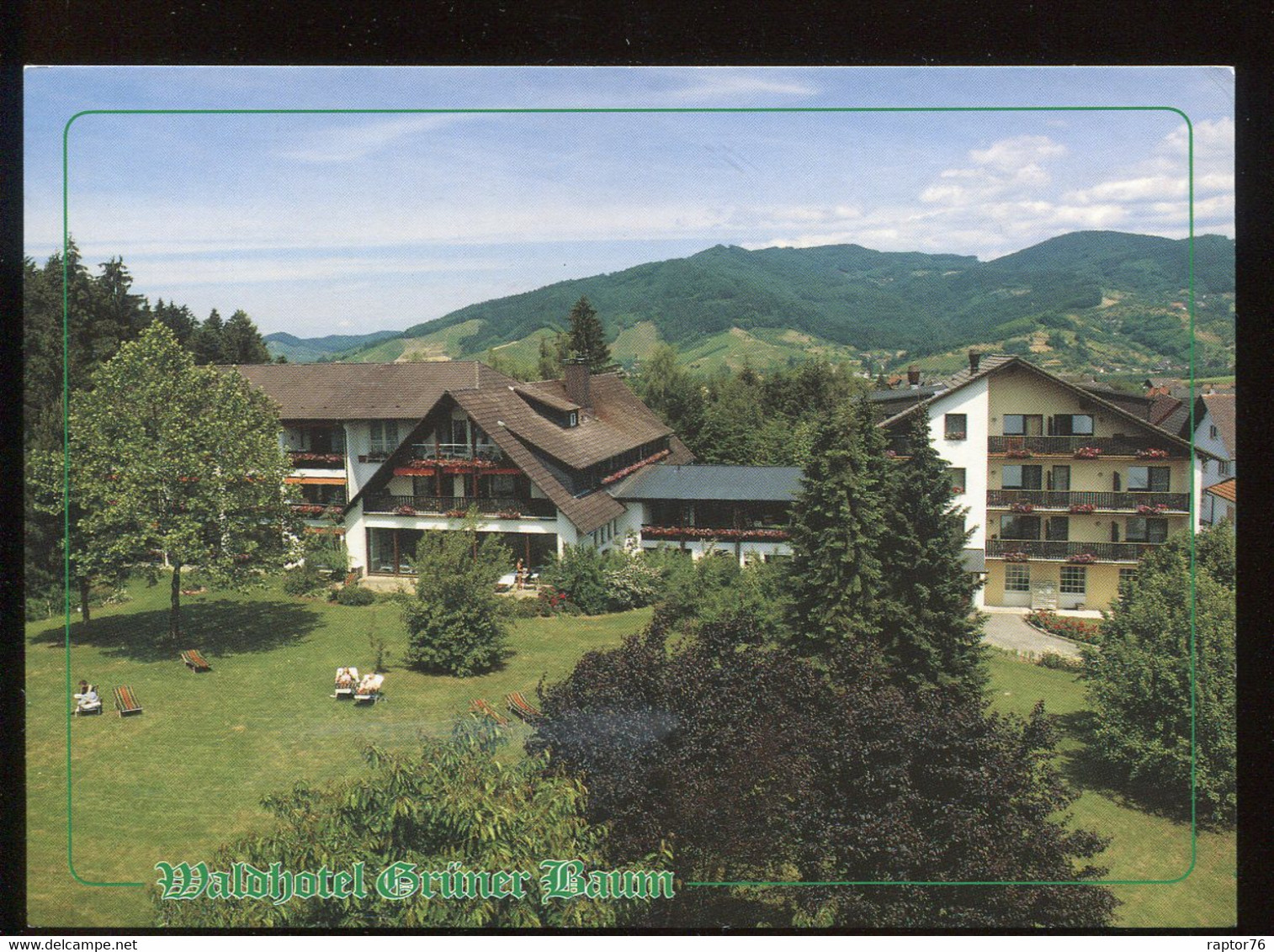 CPM Allemagne OBERKIRCH  Ödsbach Waldhotel Grüner Baum - Oberkirch