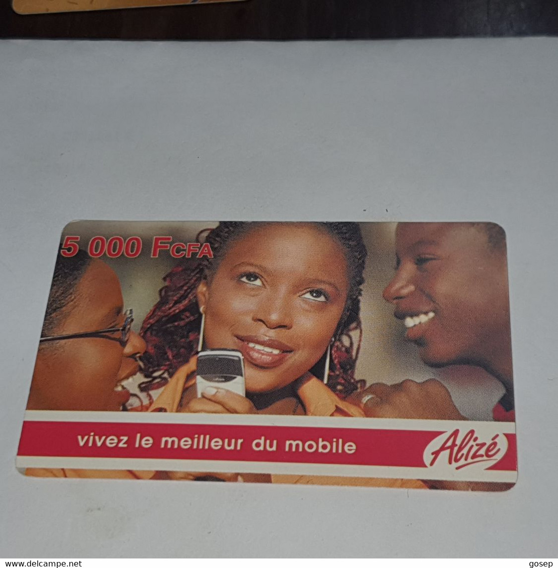 Senegal-(SN-ALI-REF-005a)-vivez Le Meilleur3-(5)-(5.000fcfa)-(01-39-80-64-23-40-40)-used Card+1card Prepiad Free - Sénégal