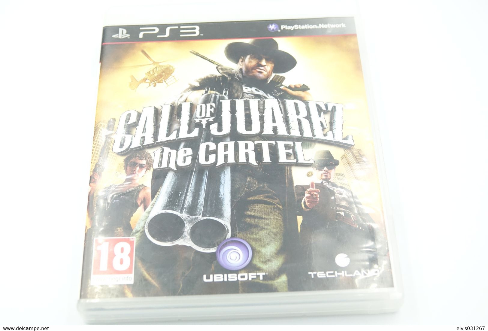 SONY PLAYSTATION THREE PS3 : CALL OF JUAREZ THE CARTEL - UBISOFT - PS3