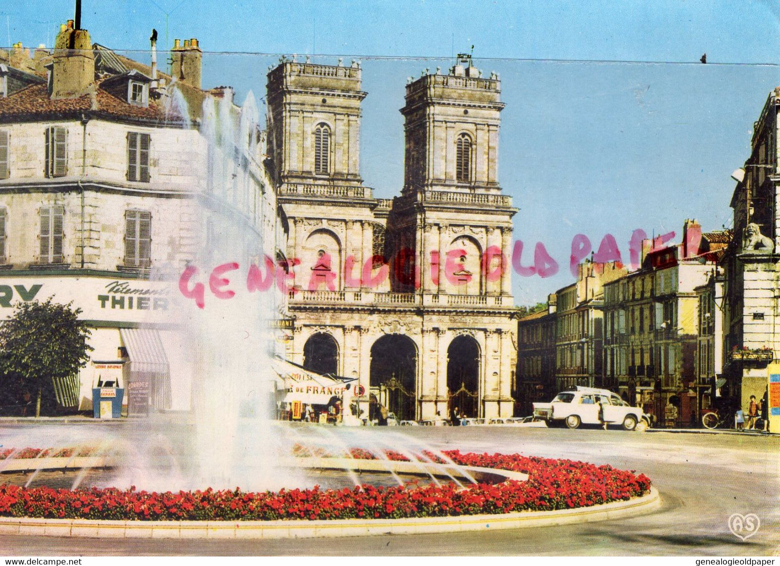 32 - AUCH -   LA BASILIQUE SAINTE MARIE  -MAGASIN VETEMENTS THIERRY   GERS - Auch