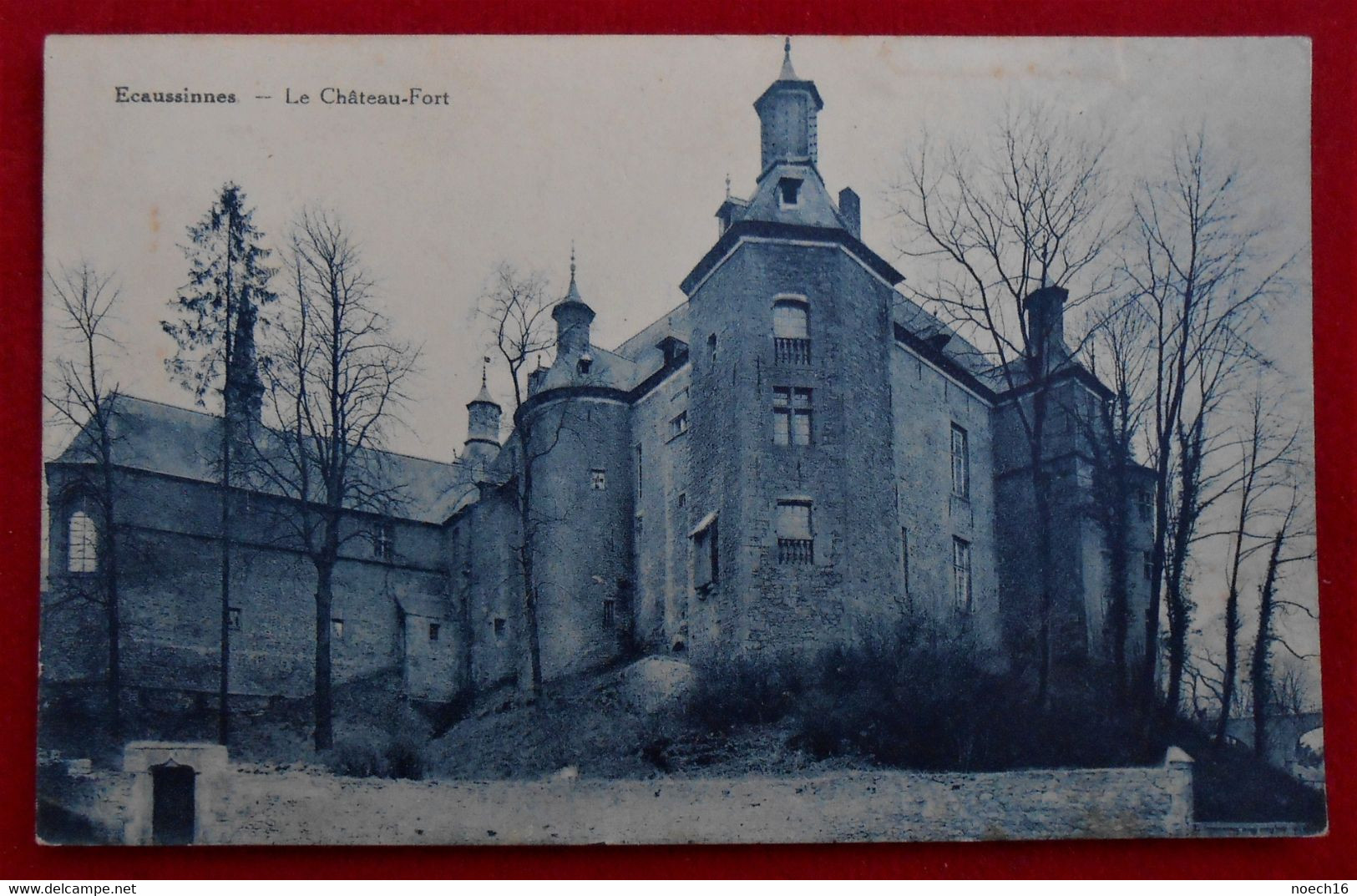 CPA 1933 Ecaussinnes - Le Château-Fort - Ecaussinnes