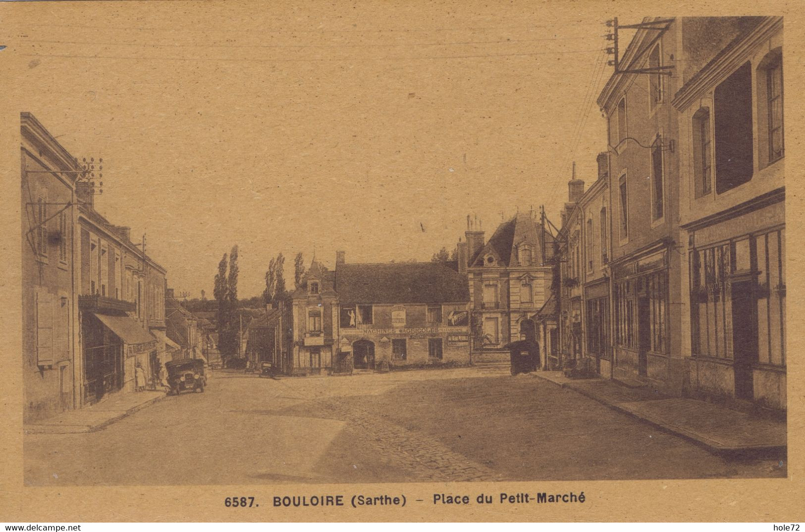 72 -  Bouloire (Sarthe) - Place De Petit Marché - Bouloire