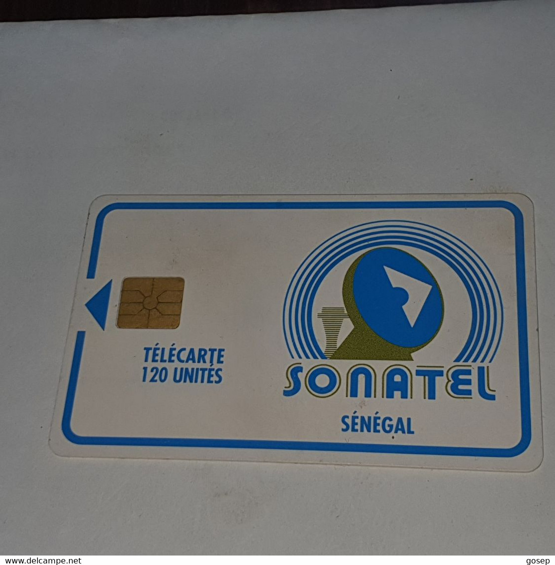 Senegal-(SN-SON-0021A-sen-18)-LOGO-setting1-(17)-(120units)-(not Number)-used Card+1card Prepiad Free - Sénégal