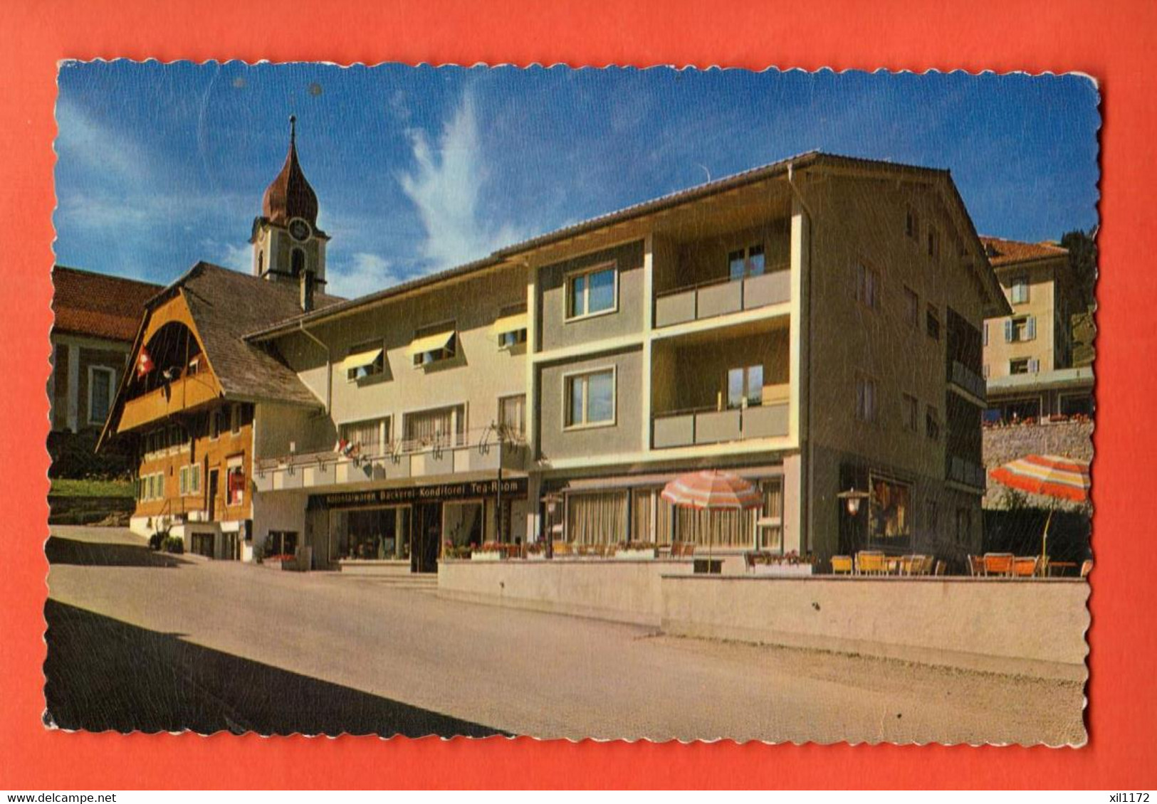 MUA-28  Sörenberg  Kurort  Flühli  Verlag Emmenegger. Gelaufen 1962  Briefmarke Fehlt. - Flühli