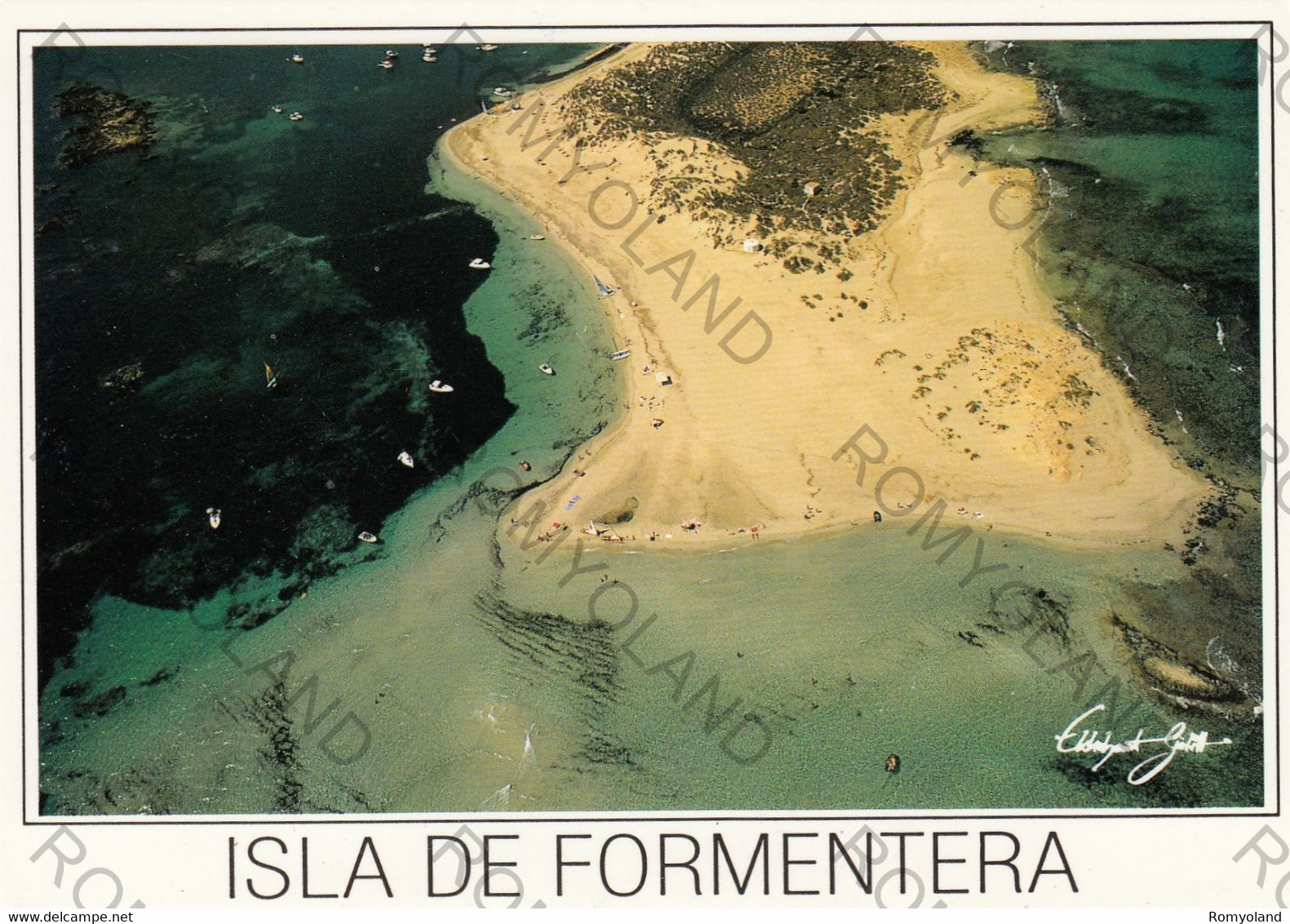 CARTOLINA  ISLA DE FORMENTERA,ISOLE BALEARES,SPANIA,NIENTE IL CIELO PUO ASPETTARE,NON VIAGGIATA - Formentera