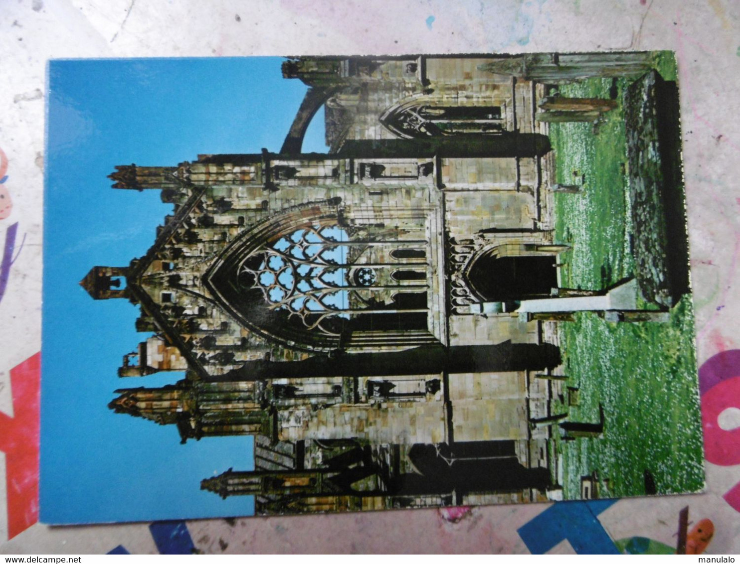 Melrose Abbey - The South Transept - Roxburghshire