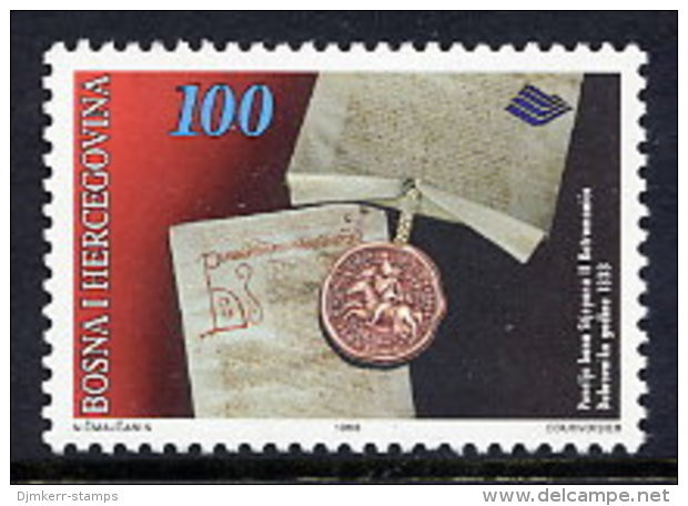 BOSNIA & HERCEGOVINA (Sarajevo) 1996 History: Dubrovnik Privileges MNH / **.  Michel 58 - Bosnië En Herzegovina