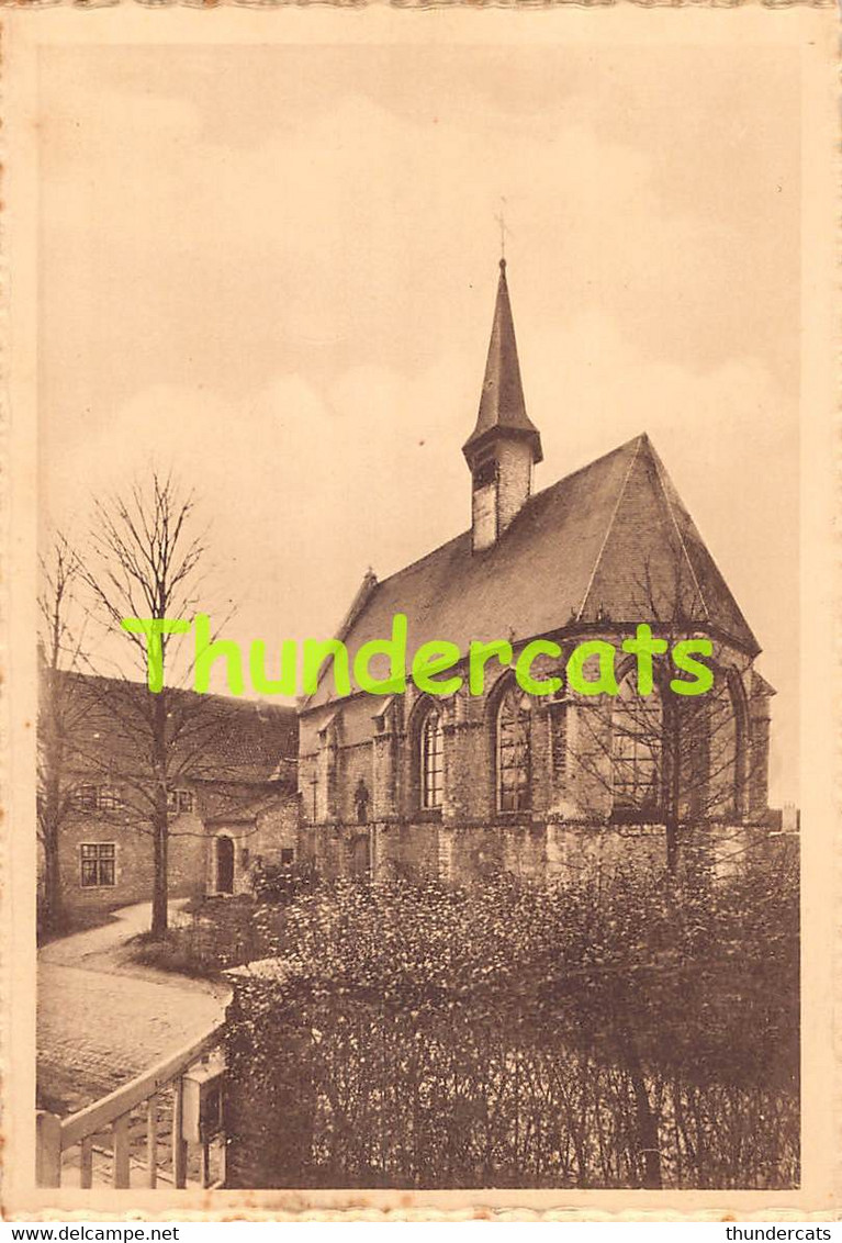 CPA WOLUWE ST LAMBERT CHAPELLE DE MARIE LA DOULOUREUSE OP WOLUWE KAPEL VAN LENNEKE MARE - St-Lambrechts-Woluwe - Woluwe-St-Lambert